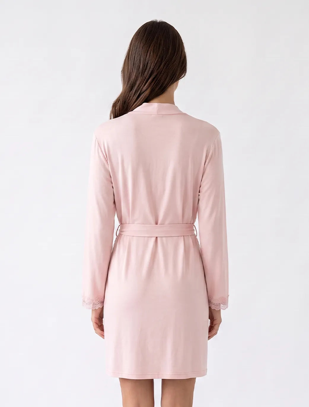 Marie France Pink Women Sirena Robe SKU: PYSIRENAROBE_PINK Image 02