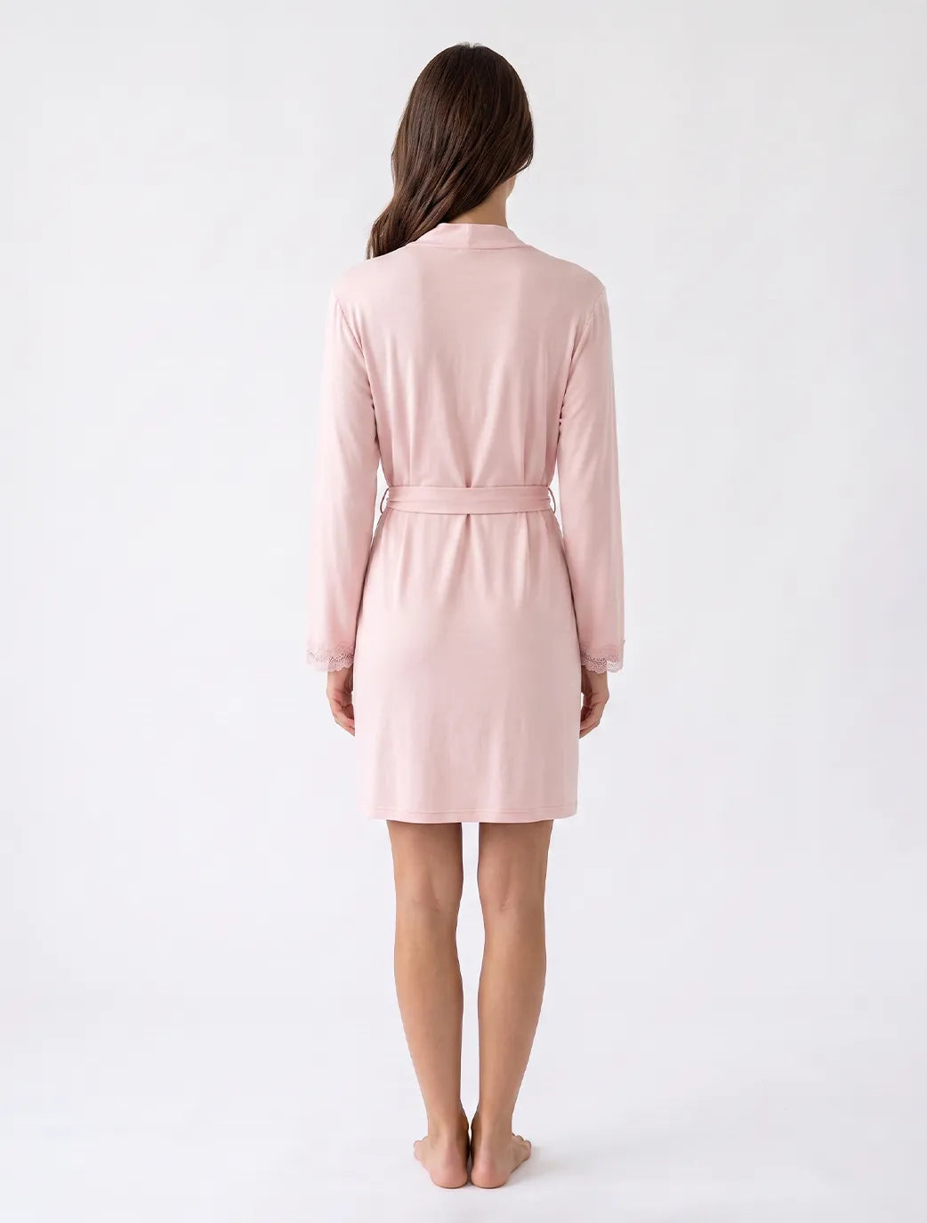 Marie France Pink Women Sirena Robe SKU: PYSIRENAROBE_PINK Image 04