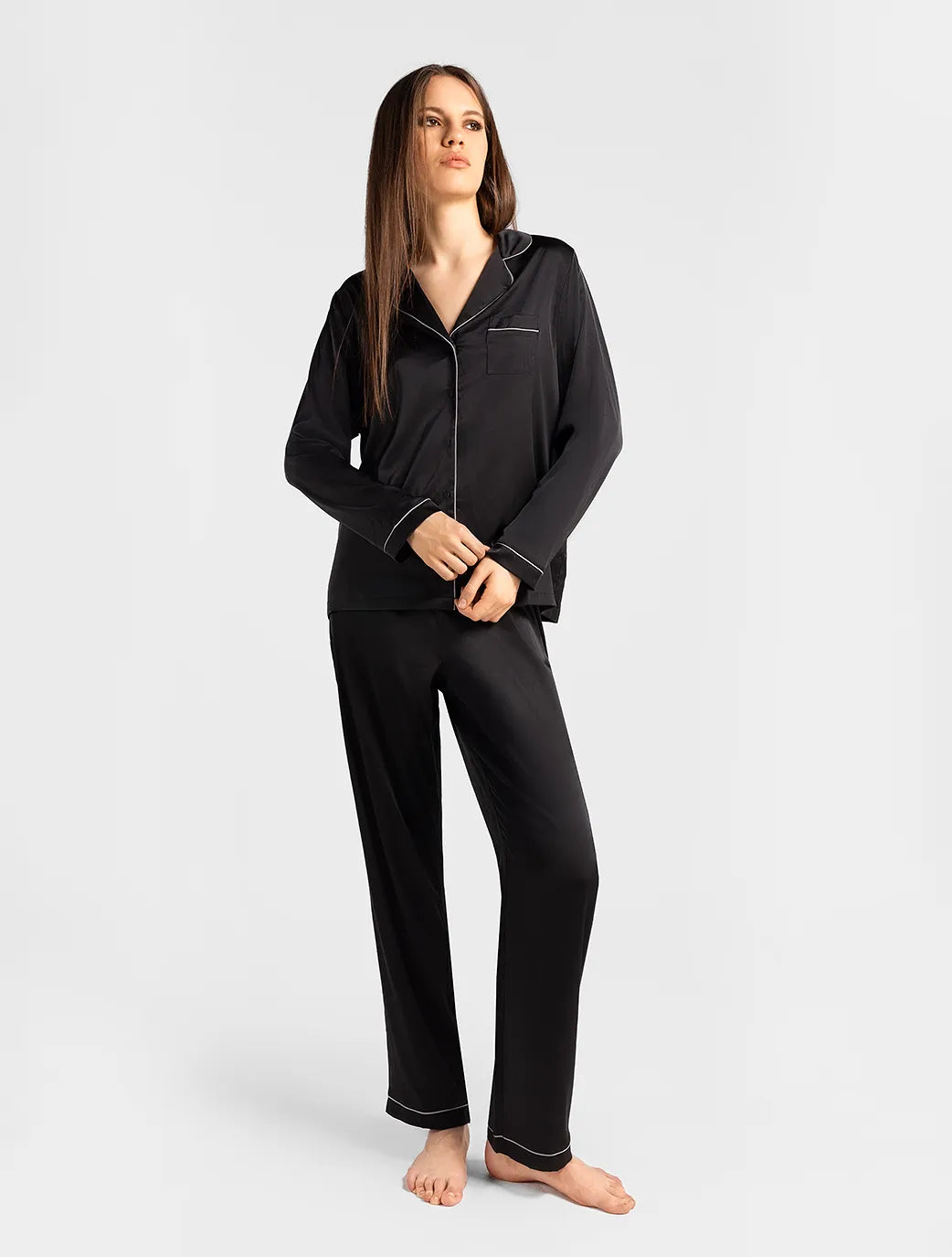 Marie France_Black_Strampa Chemise_PYSTRAMPACHEMISE_Black_04