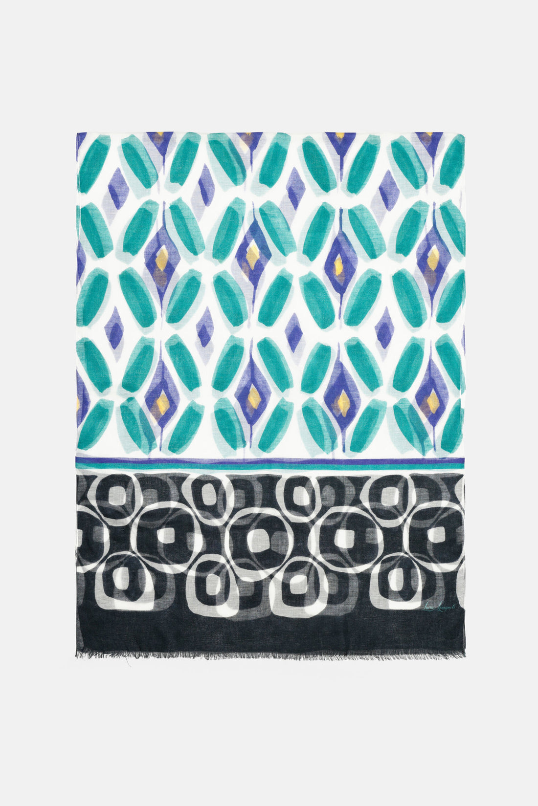 Luisa Spagnoli_Rurale - Watercolour Print Stole_RURALE_3896_01