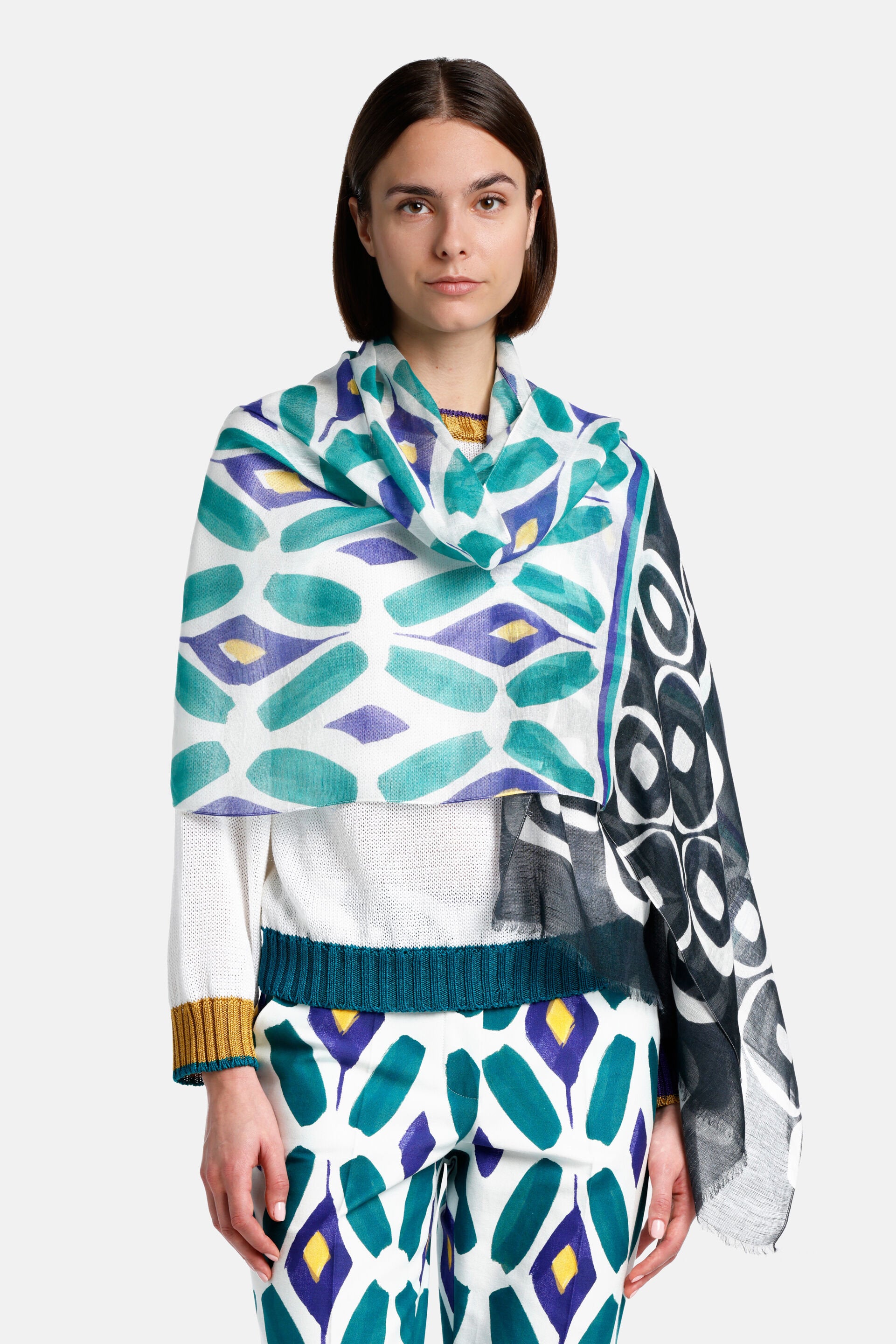 Luisa Spagnoli_Rurale - Watercolour Print Stole_RURALE_3896_03