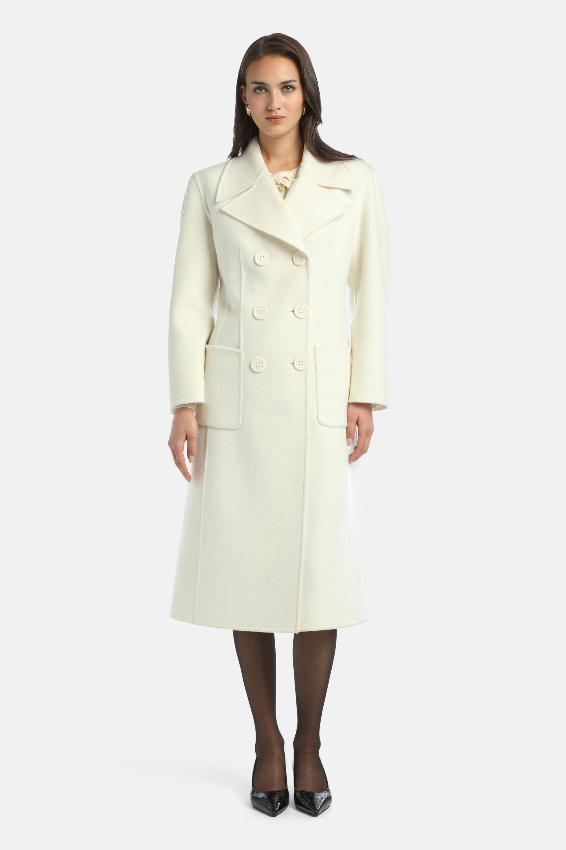 Luisa Spagnoli_Panna_Scatto - Double-Breasted Coat_SCATTO_0202_02
