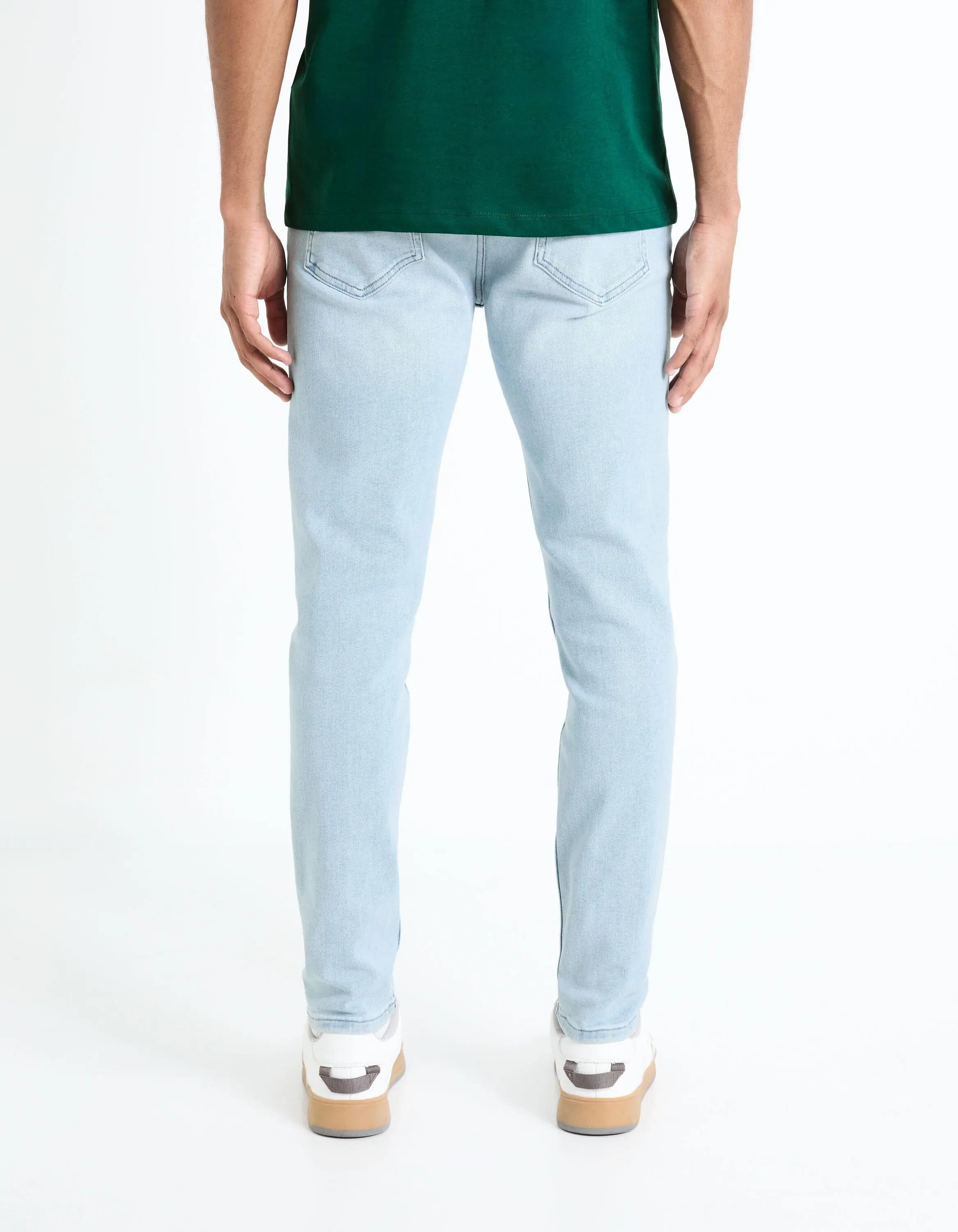 C25 Slim Jeans 3 Lengths Stretch - Bleached_SLIM3L_BLEACHED_04