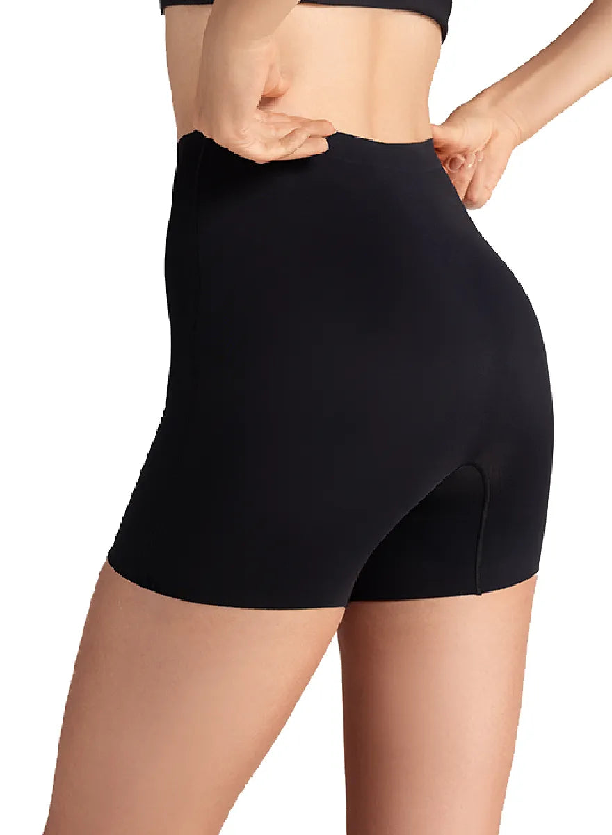 Marie France_Black_Laser Cut Low Waist Shapewear Boxer_SM000002_Black_03