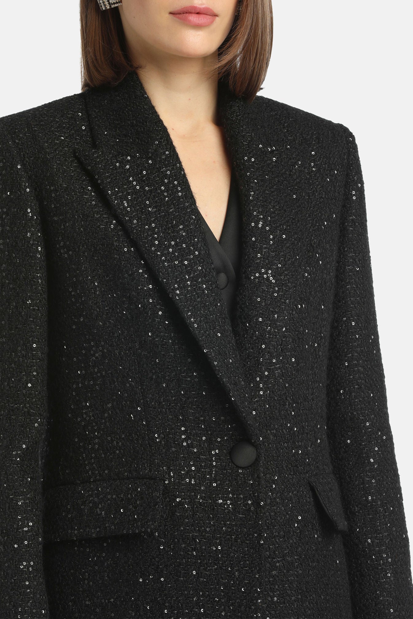 Luisa Spagnoli_Nero/Nero_Solo - Elegant Blazer_SOLO_0101 0101_04