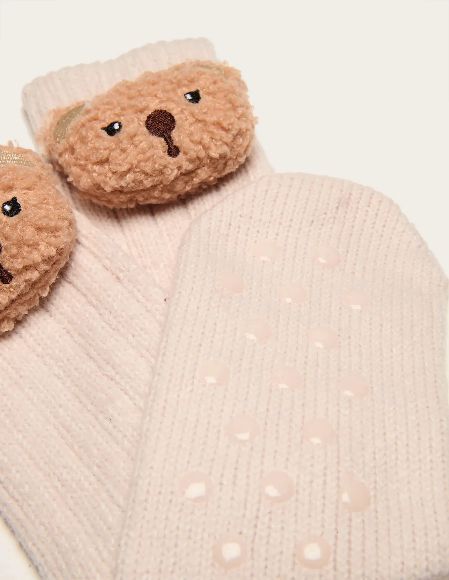 Yamamay_Almond_Non-Slip Socks Ð Teddy Spa Time_SPFD183002_244_02