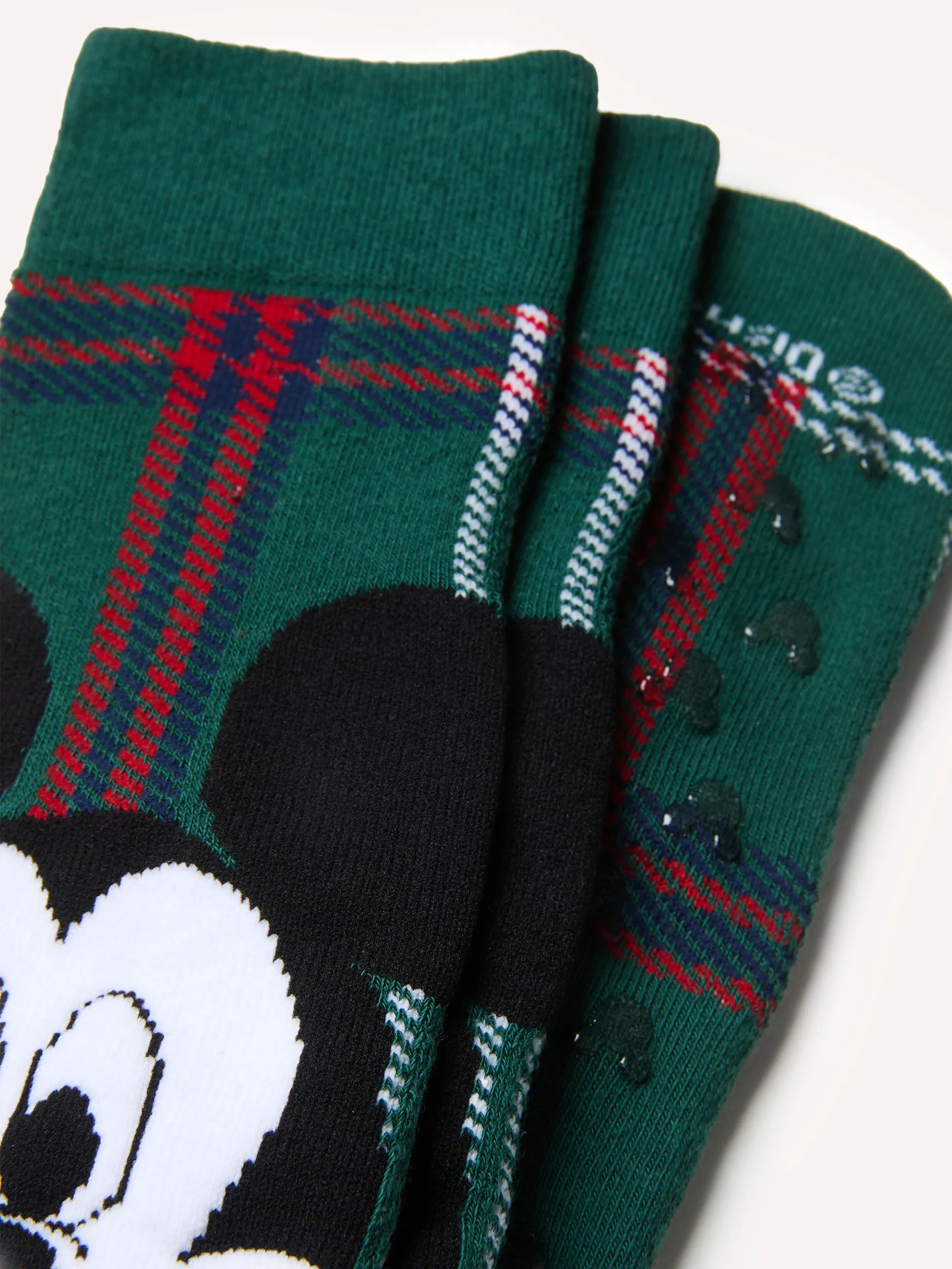 Yamamay_Multicolored_Disney Holiday Cheers Family¨ Unisex Tartan Non-Slip Socks_SPFD184003_145_02