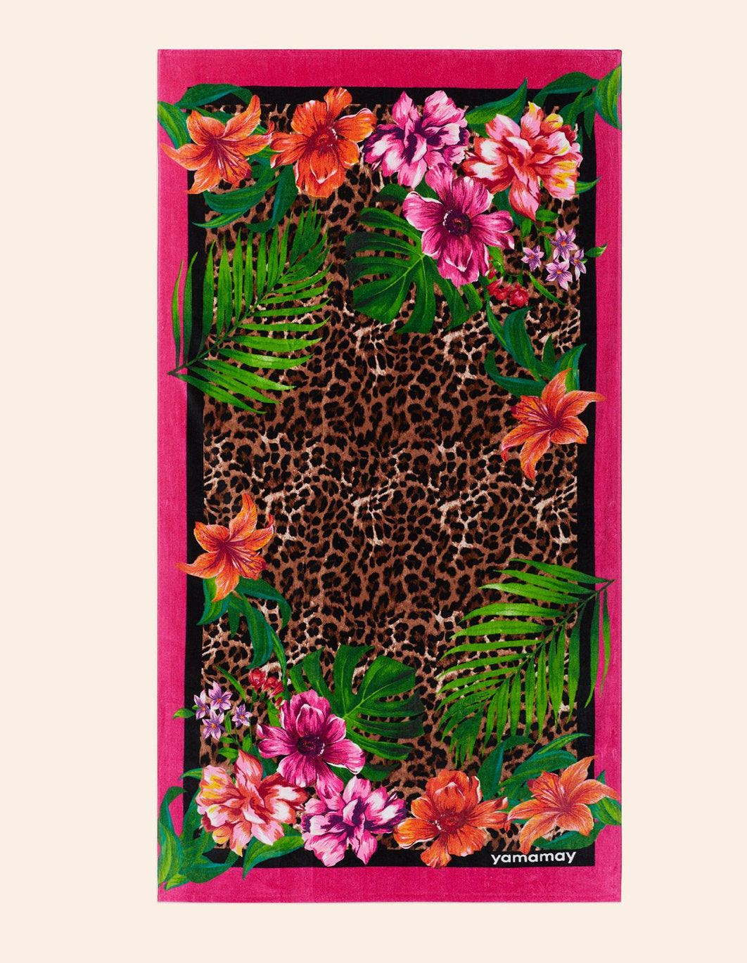 Yamamay_Marianna Rectangular Beach Towel in Terry Cloth_STED182006_128_02