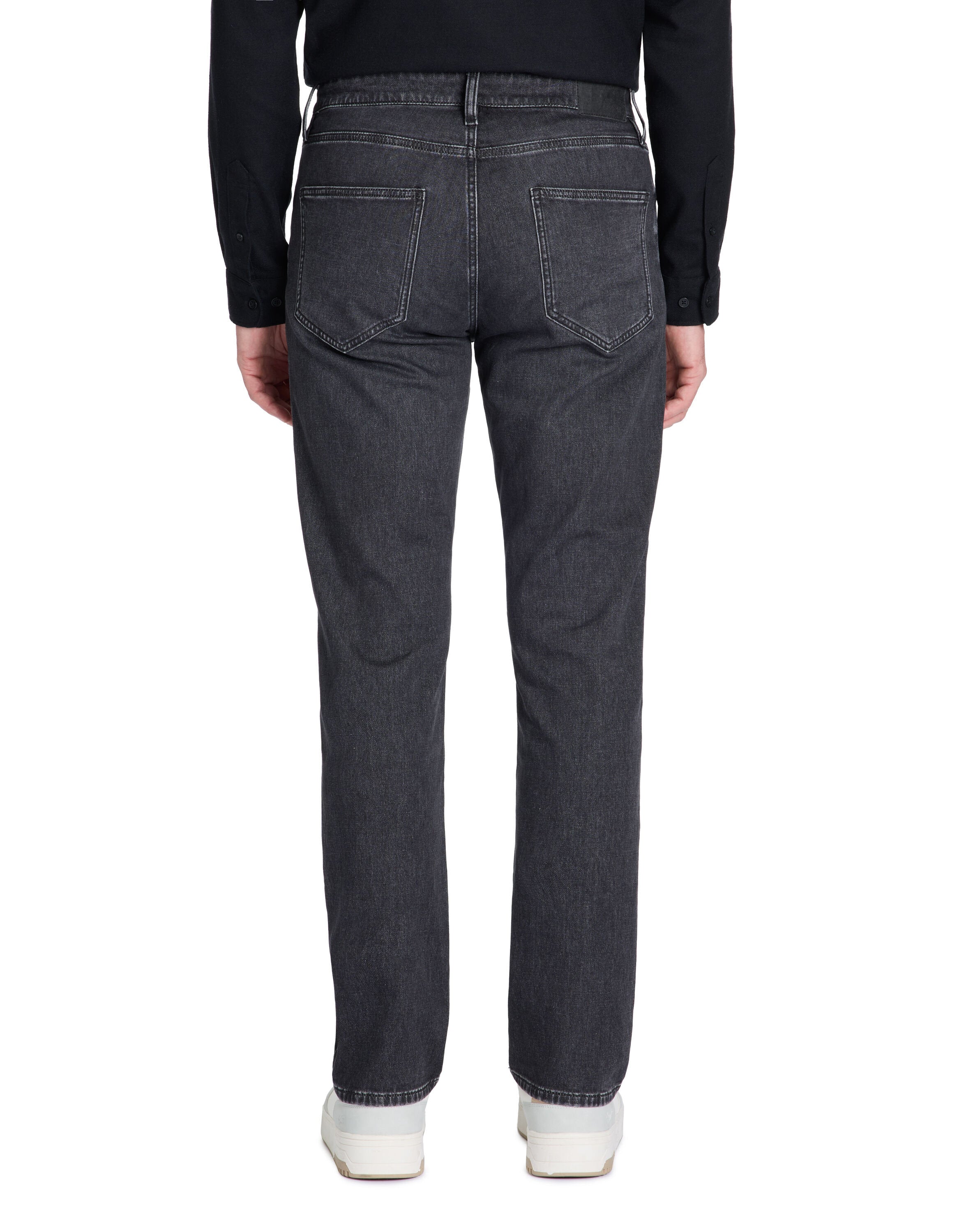 Celio_Jean Straight 100% Cotton Stretch C15 3 Lengths - Gray_STLMAILLE_MIDDLE GREY_04