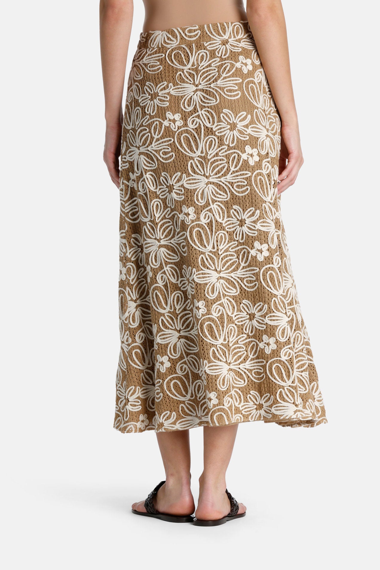 Luisa Spagnoli_Tenente - Embroidered Skirt_TENENTE_4451_02