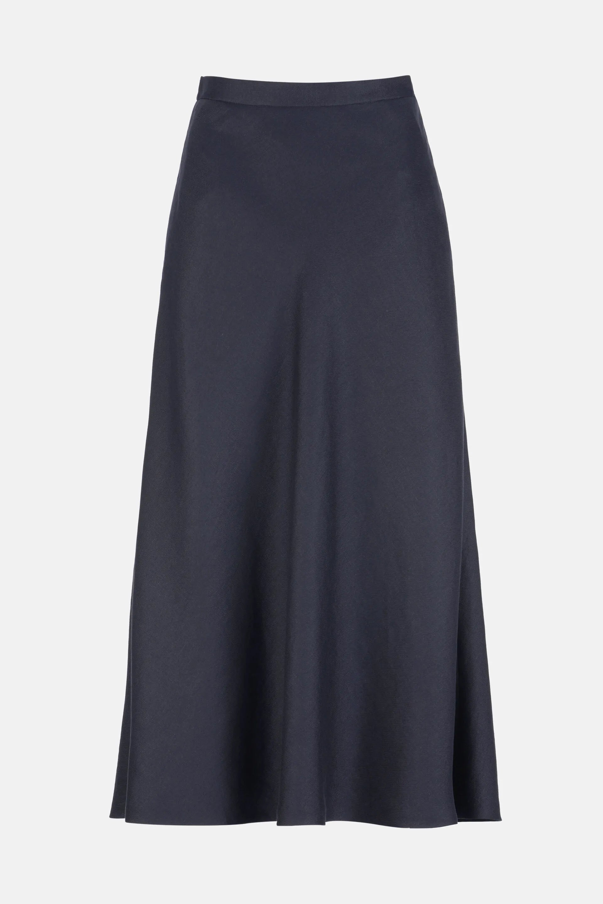 Luisa Spagnoli Blu Women Teo - Flared Maxi Skirt SKU: TEO_1234 Image 04