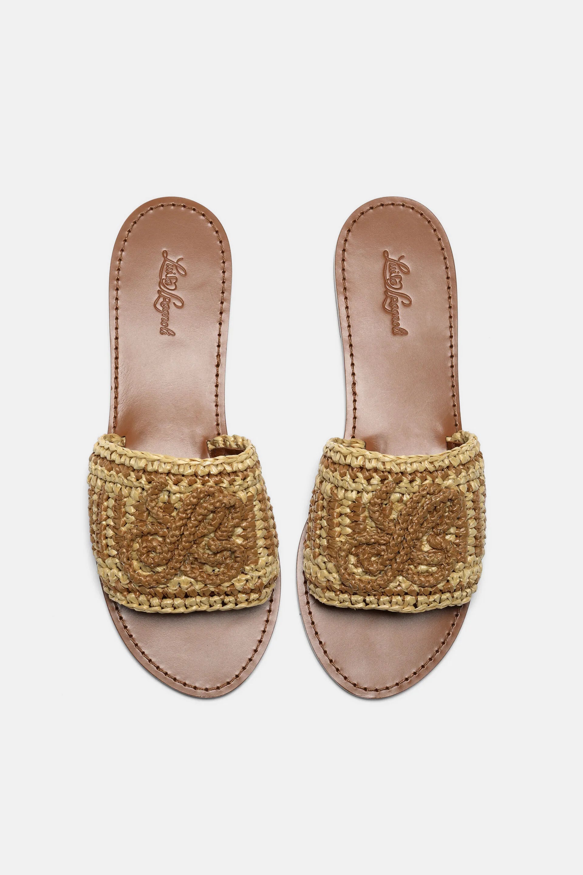 Luisa Spagnoli Toni Naturali/Cuoio Women Ulivi - Leather Strap Sandals SKU: ULIVI_1167 2238 Image 04