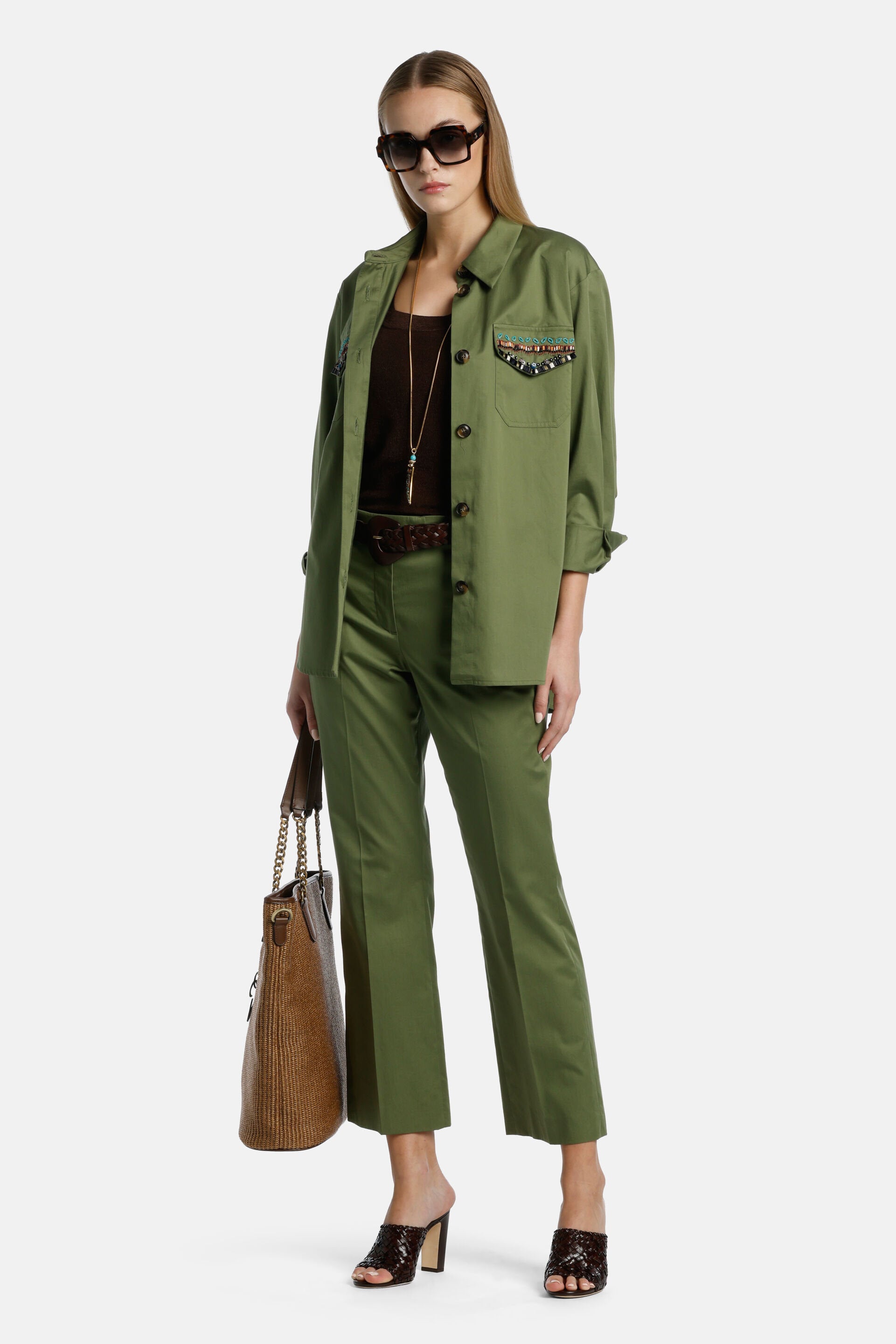 Luisa Spagnoli_Vallerano - Shirt Jacket with Appliques_VALLERANO_1784_05