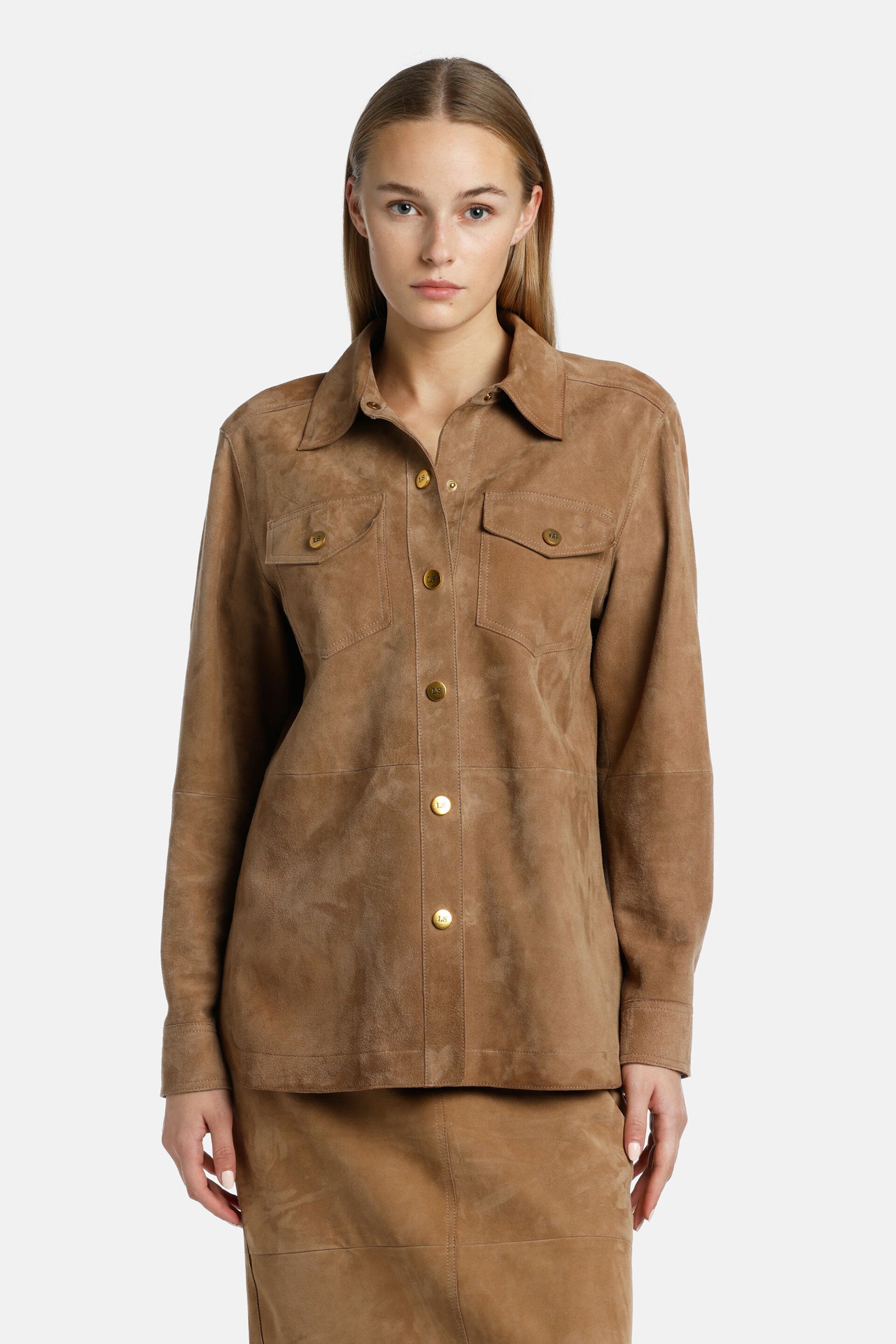 Luisa Spagnoli_Varenne - Leather Jacket_VARENNE_1127_01