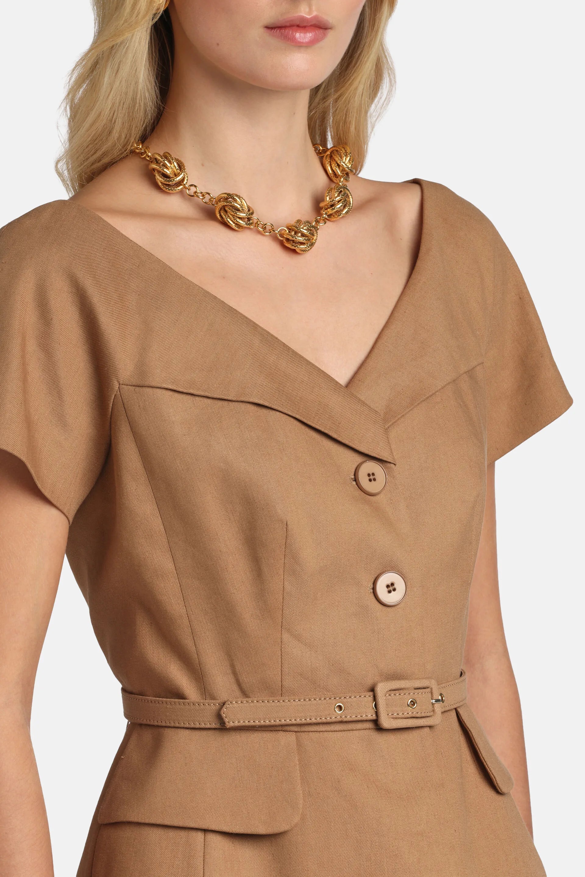 Luisa Spagnoli Coloniale Women Varoma - Unstructured Blazer SKU: VAROMA_2317 Image 03