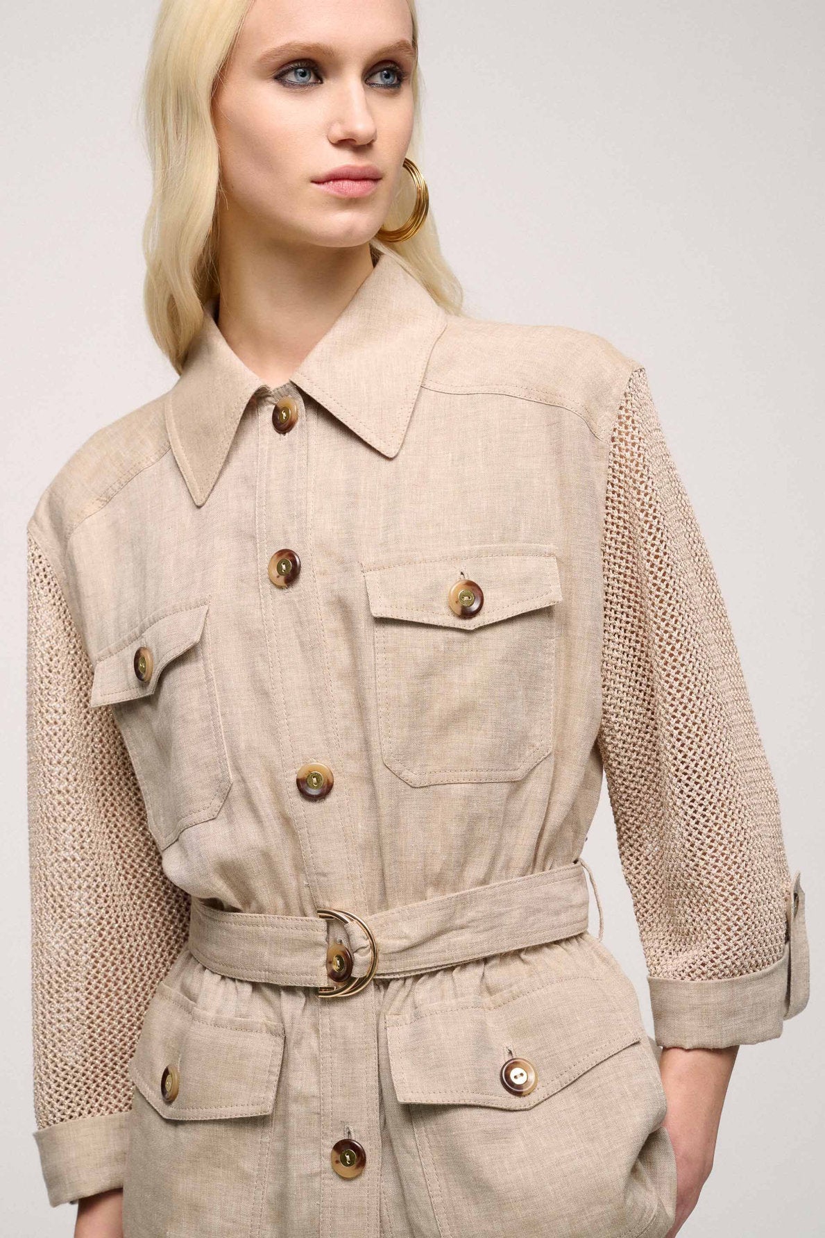 Velista Pure Linen Field Jacket_VELISTA_1190_03