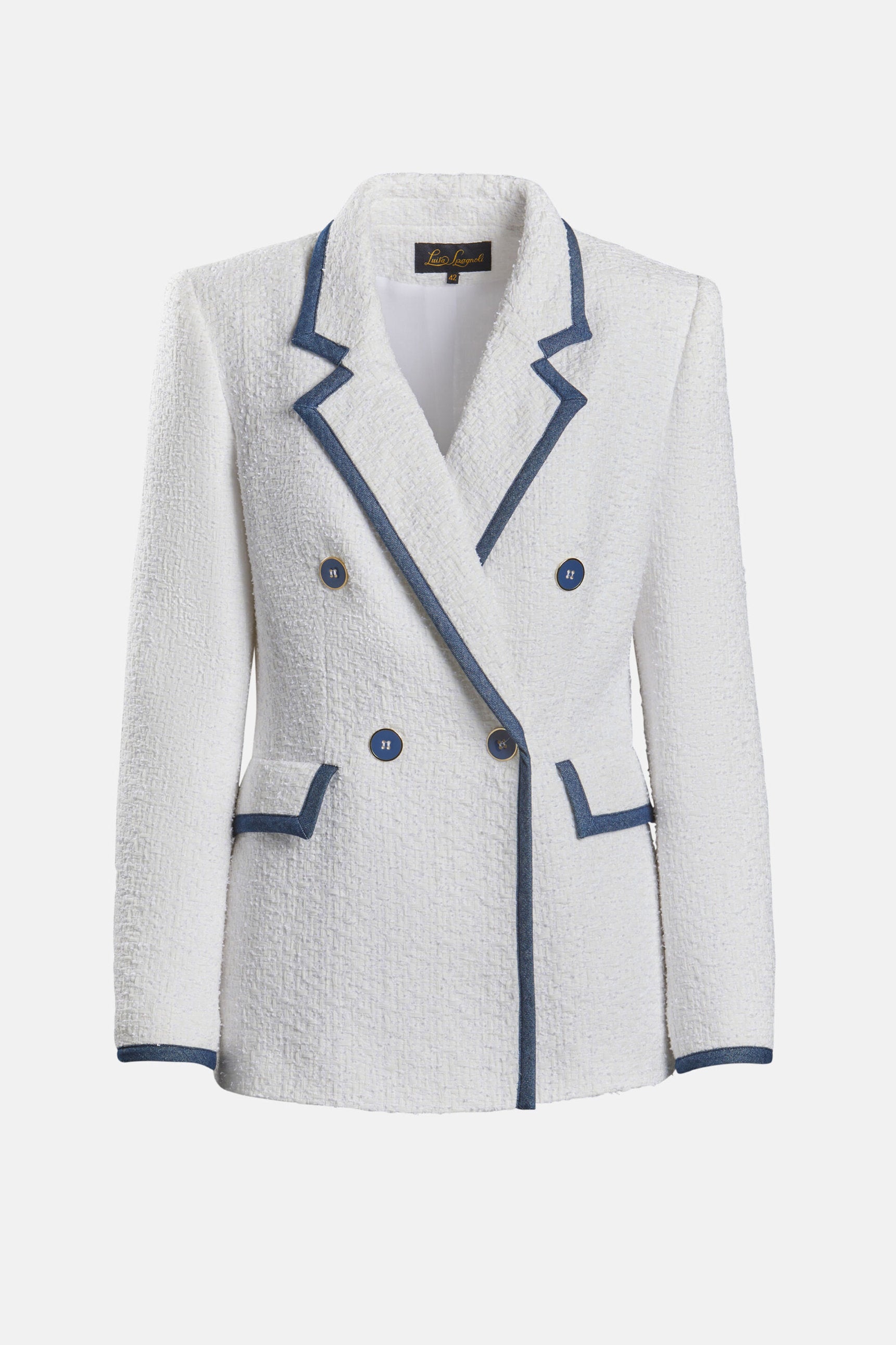 Luisa Spagnoli_Vetrinista - Double-Breasted Jacket_VETRINISTA_0201_06