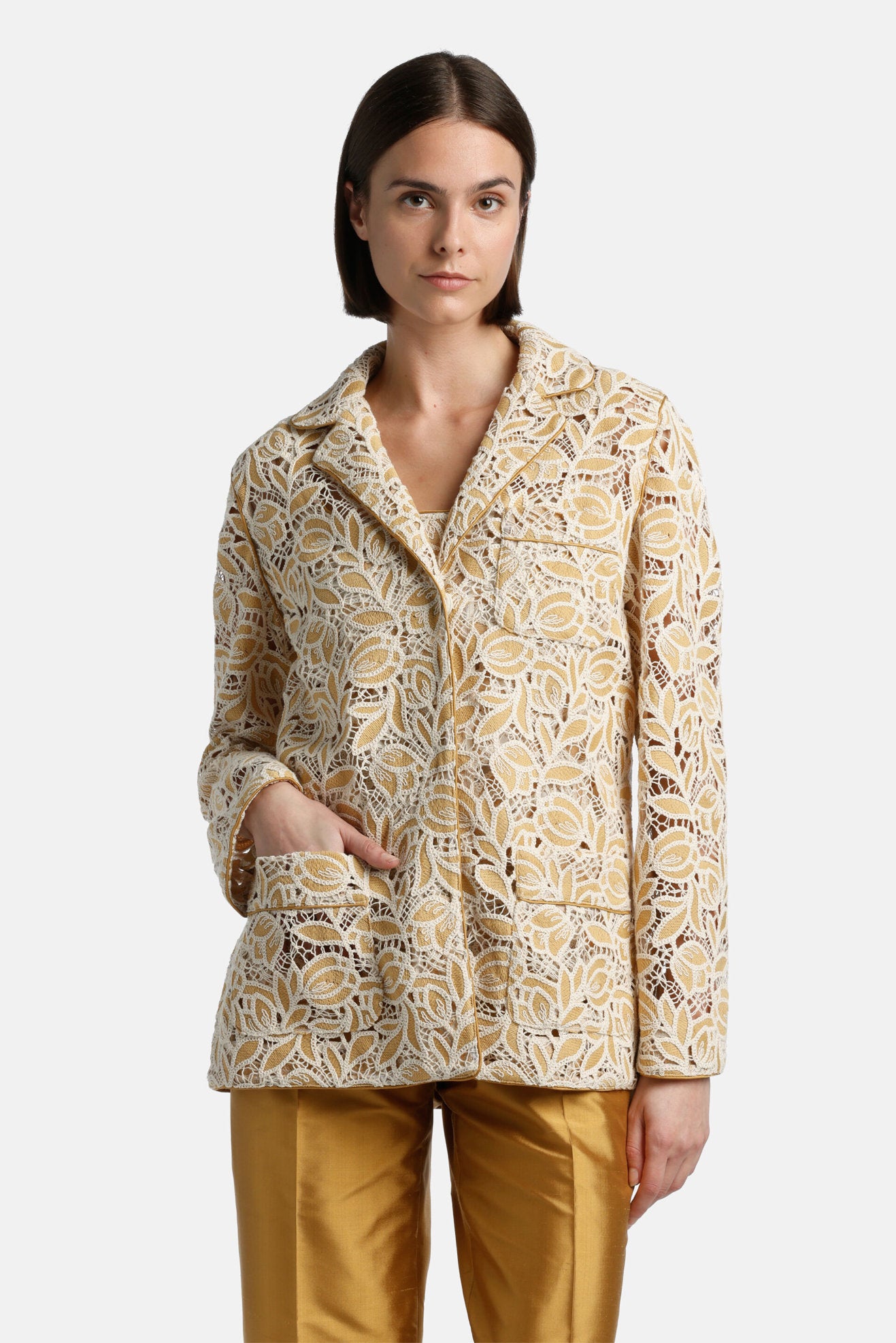 Luisa Spagnoli_Viatico - Lace Blazer_VIATICO_4453_01
