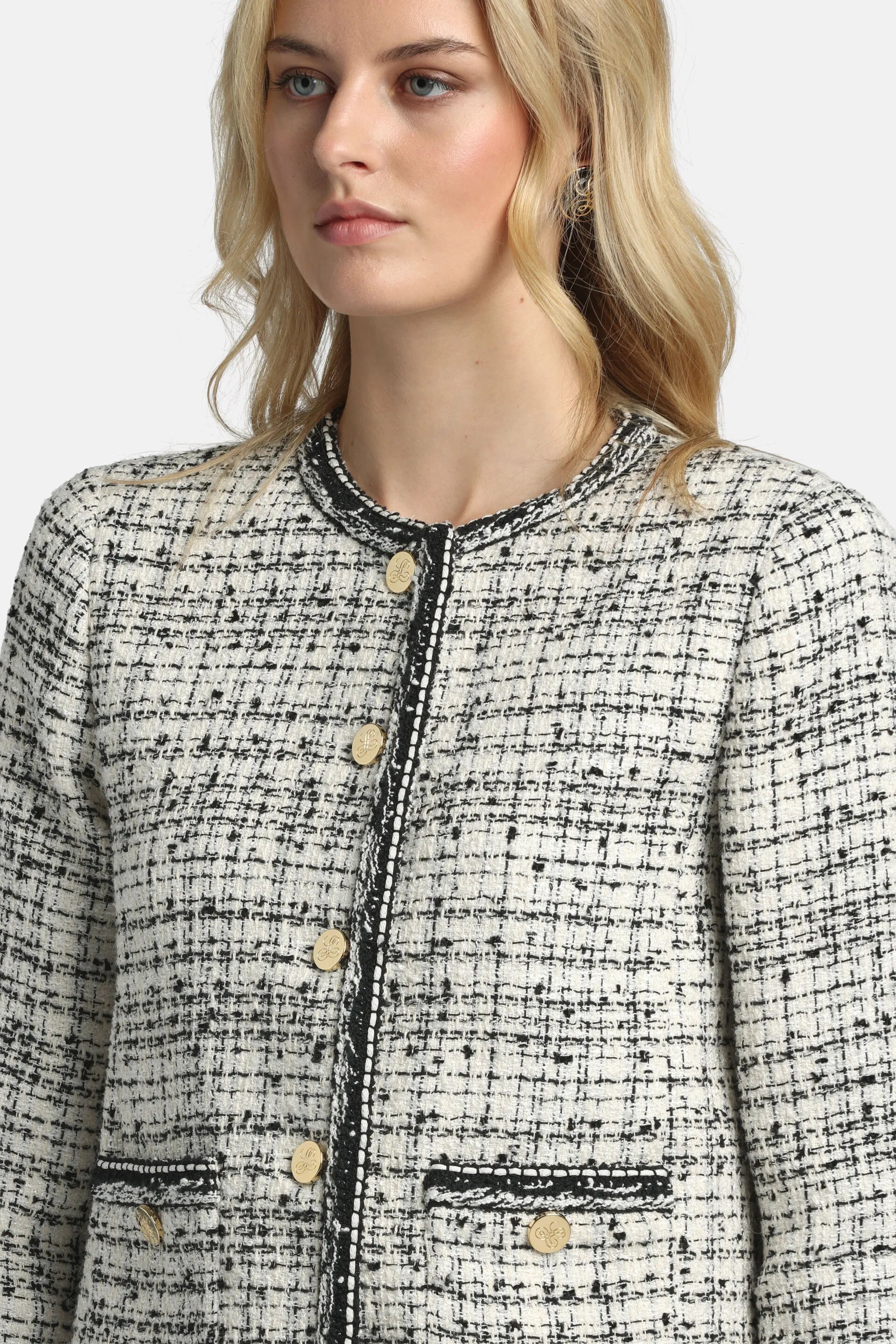Luisa Spagnoli_Cream_Vibio - Bon-Ton BouclŽ Jacket_VIBIO_3157_04