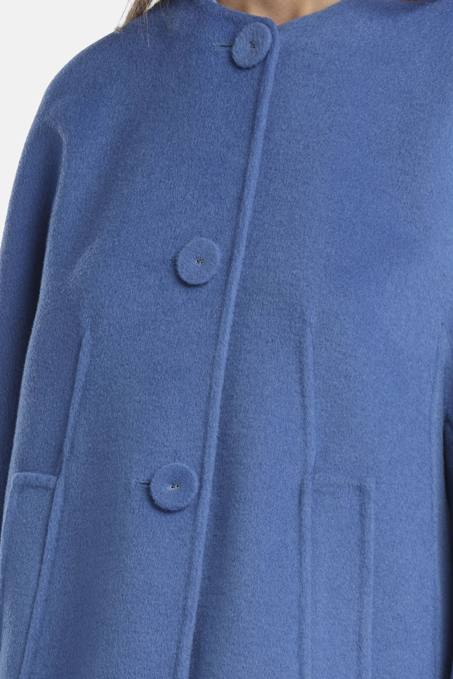 Luisa Spagnoli_Periwinkle_Vigilante - Oversized Wool-Felt Caban_VIGILANTE_2607_05