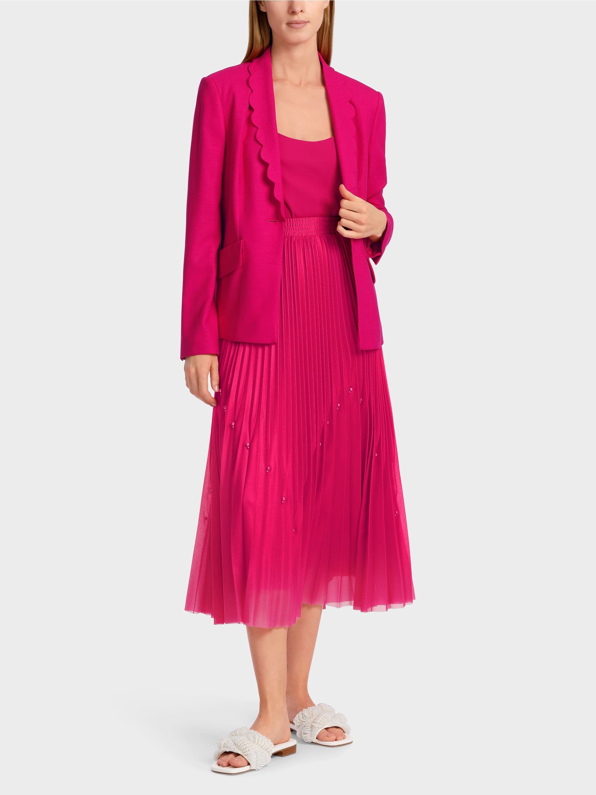 Pleated Skirt With Beads_Wc 71.29 W95_267_01