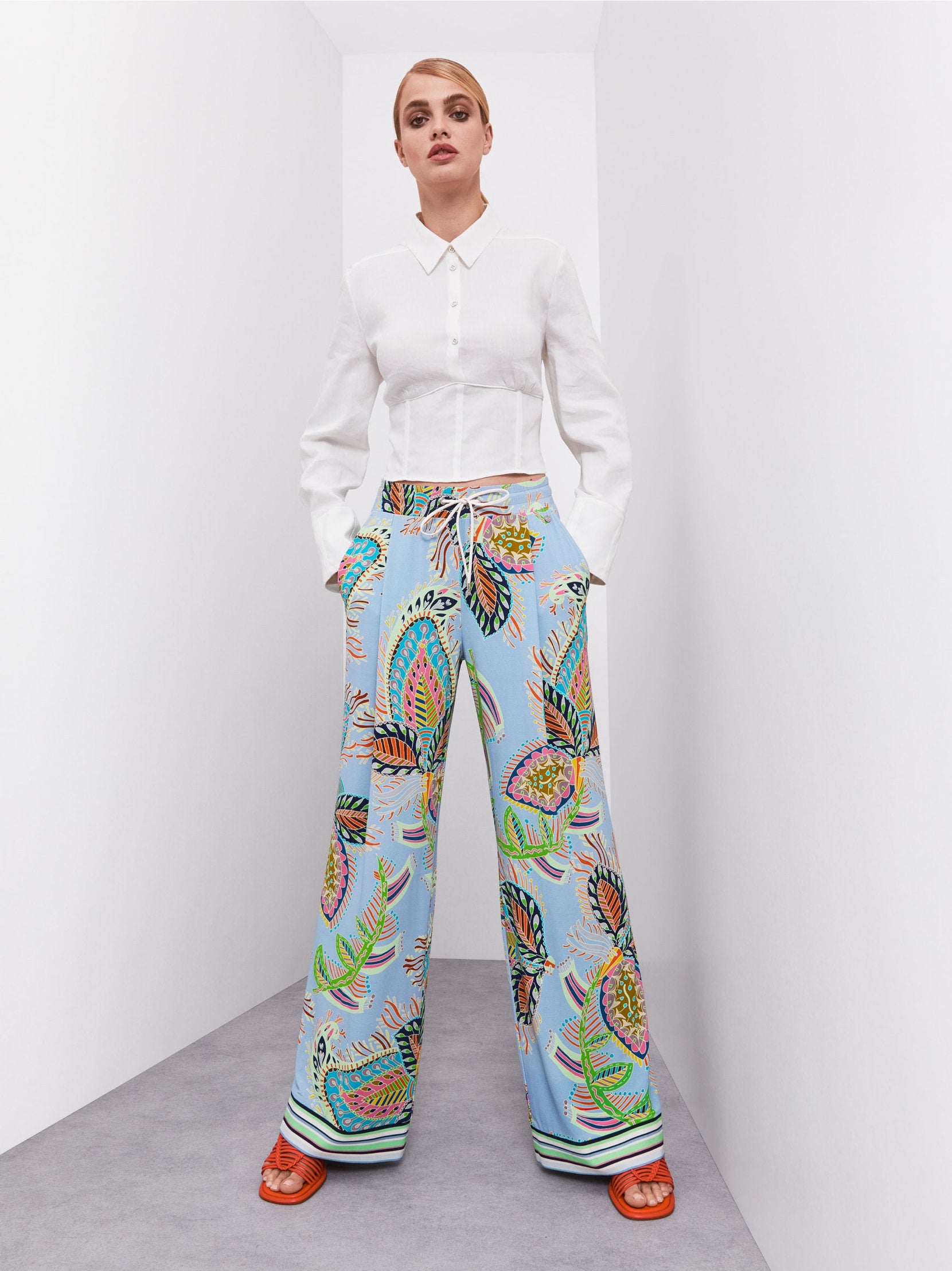 Wedi Model Pleated Pants_Wc 81.39 J46_321_08