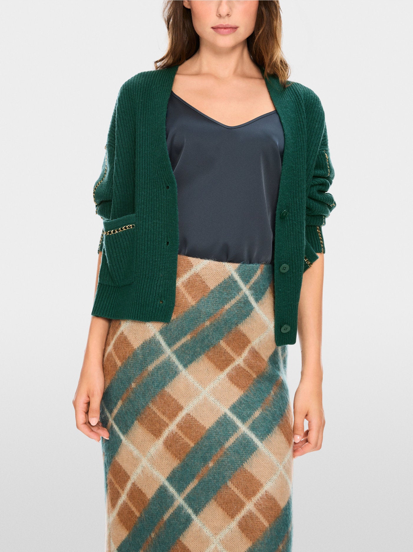 "Rethink Together" Rib Knit Cardigan_XC 39.13 M58_559_05