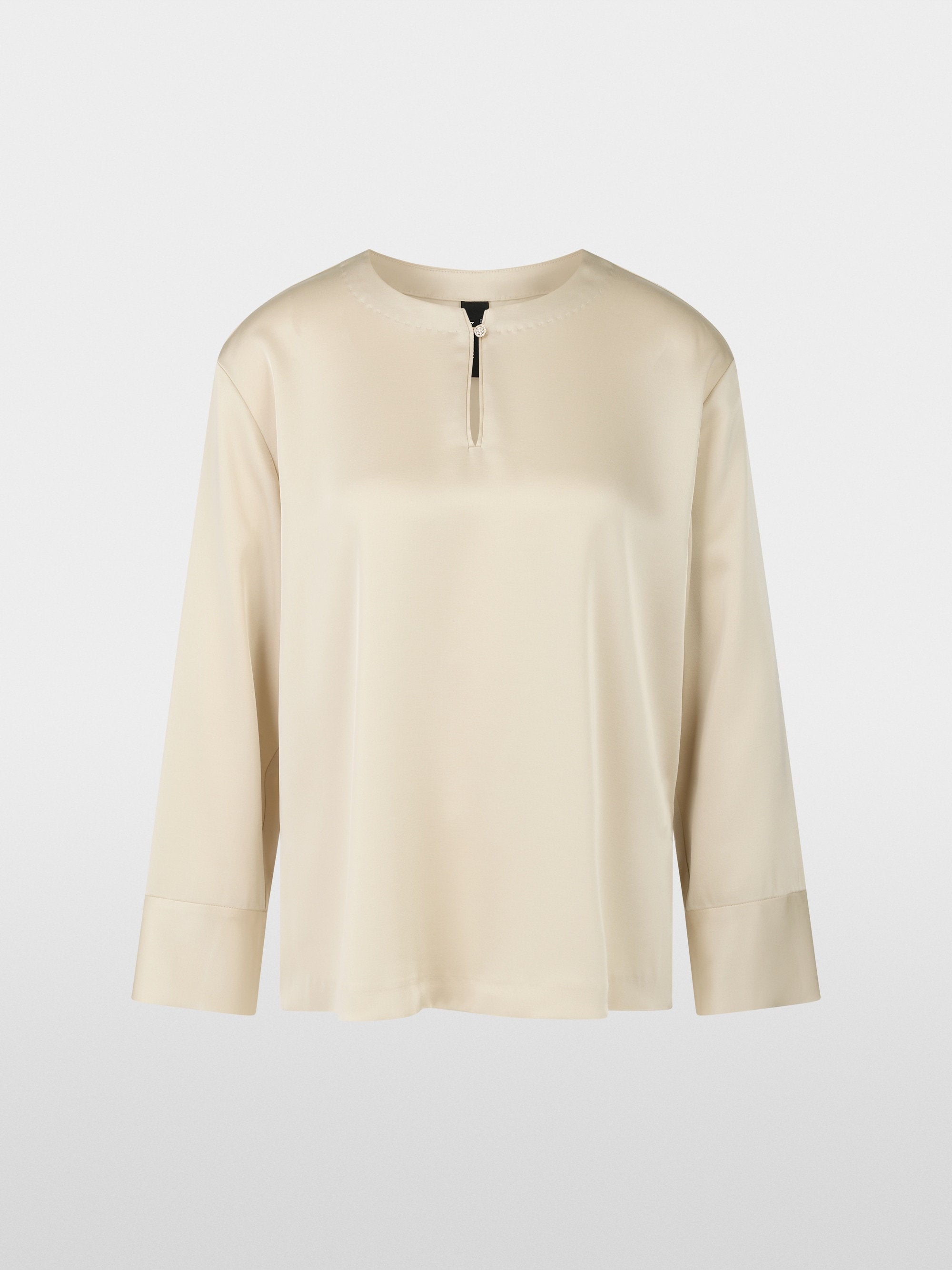 Plain Collarless Blouse With Glitter_YA 51.02 W15_137_07