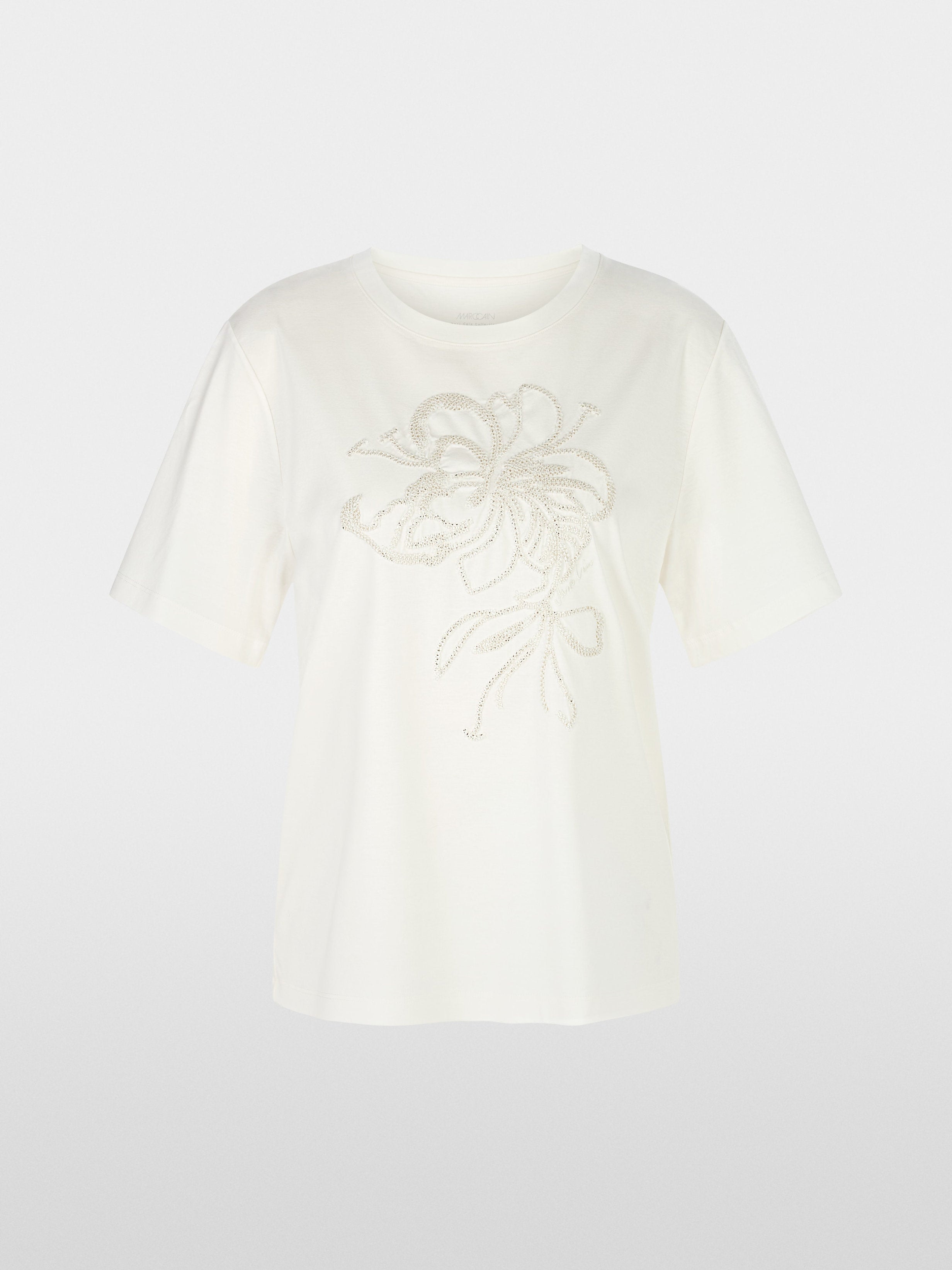 Marc Cain_Embroidered T-Shirt in Pure Cotton_YC 48.11 J82_110_05