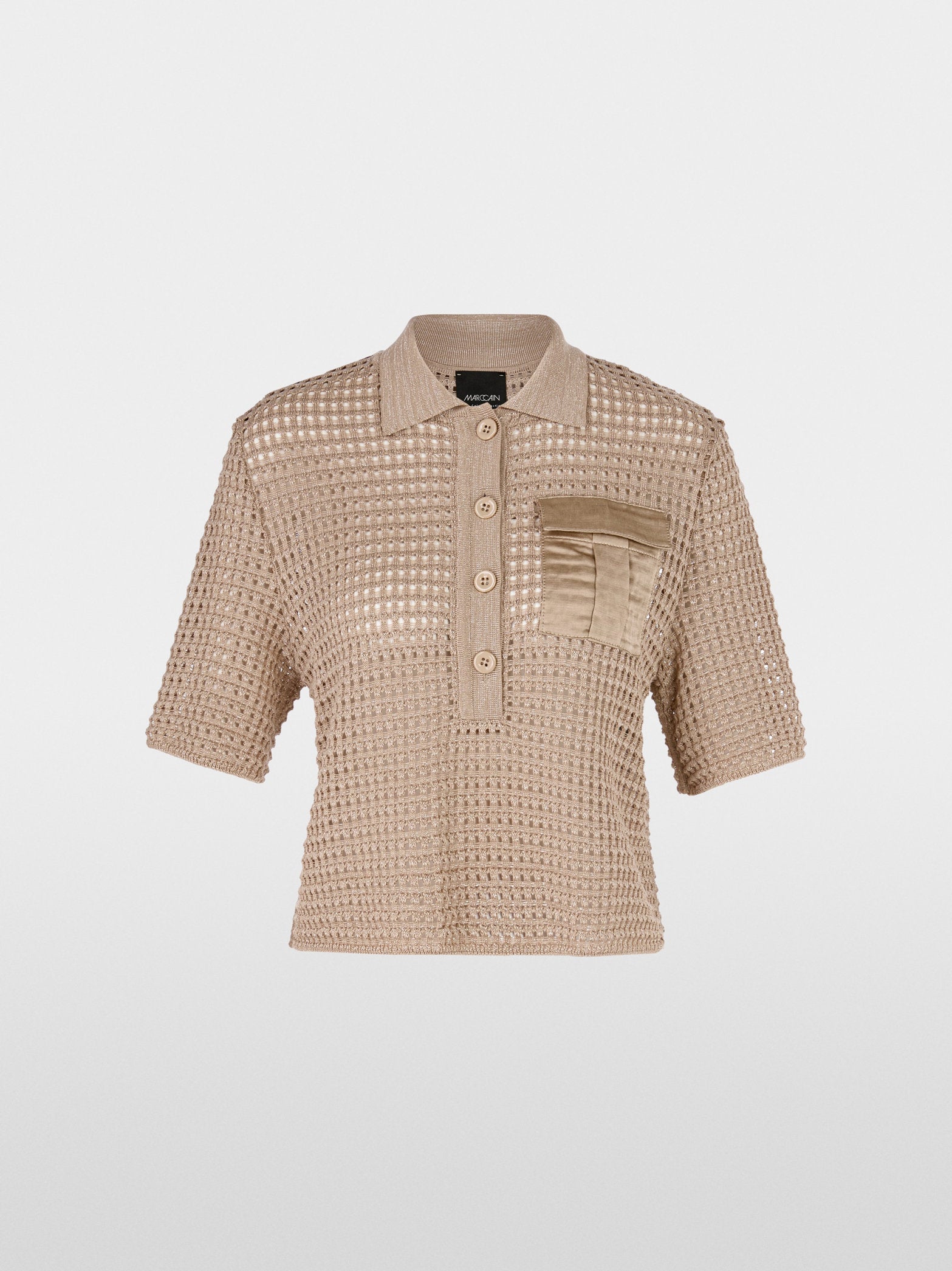 Marc Cain_Rethink Together Knit Polo Shirt_YC 53.07 M25_608_06