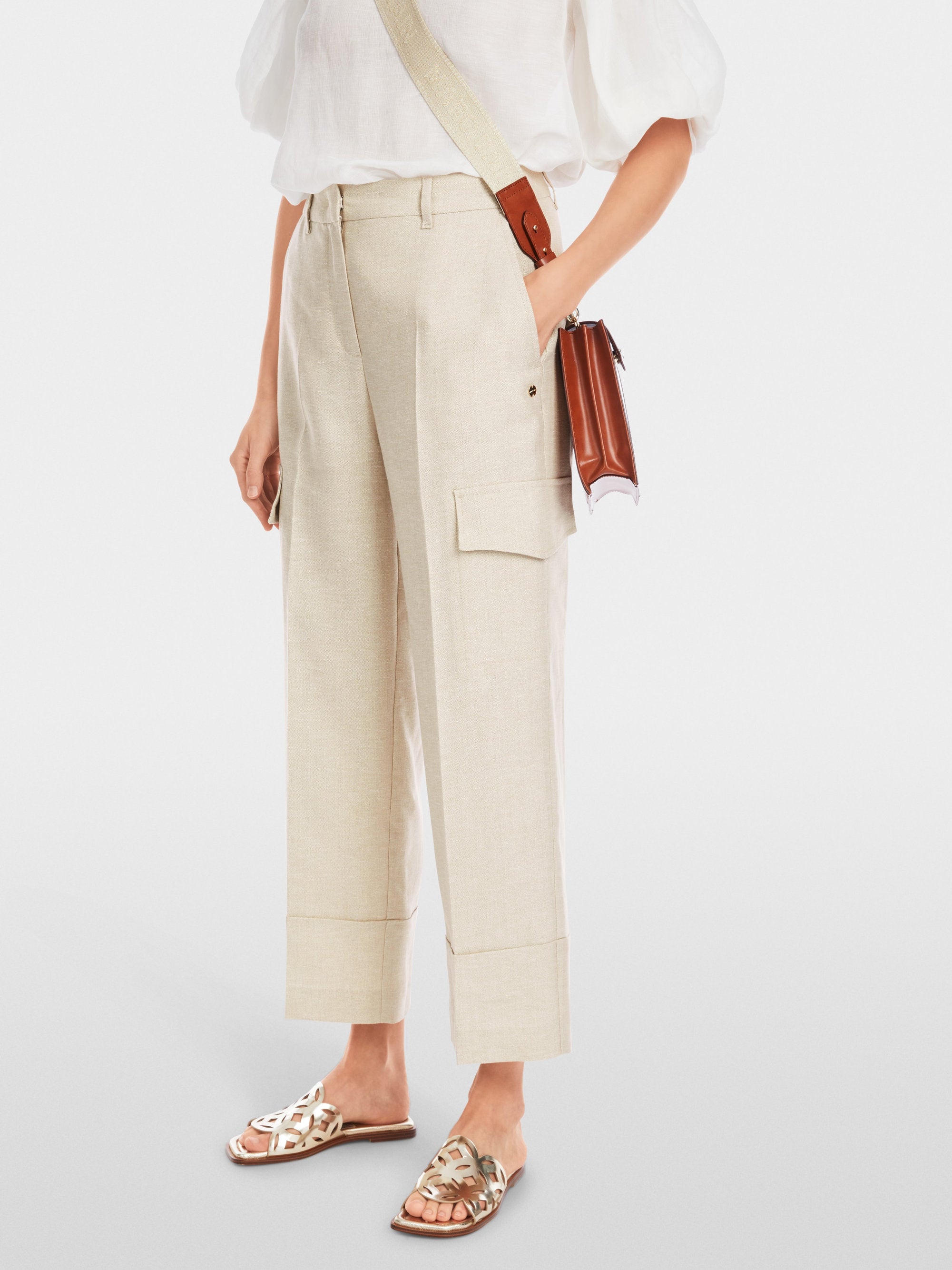 Marc Cain_Wukari High-Waist Trousers_YC 81.68 W42_607_05