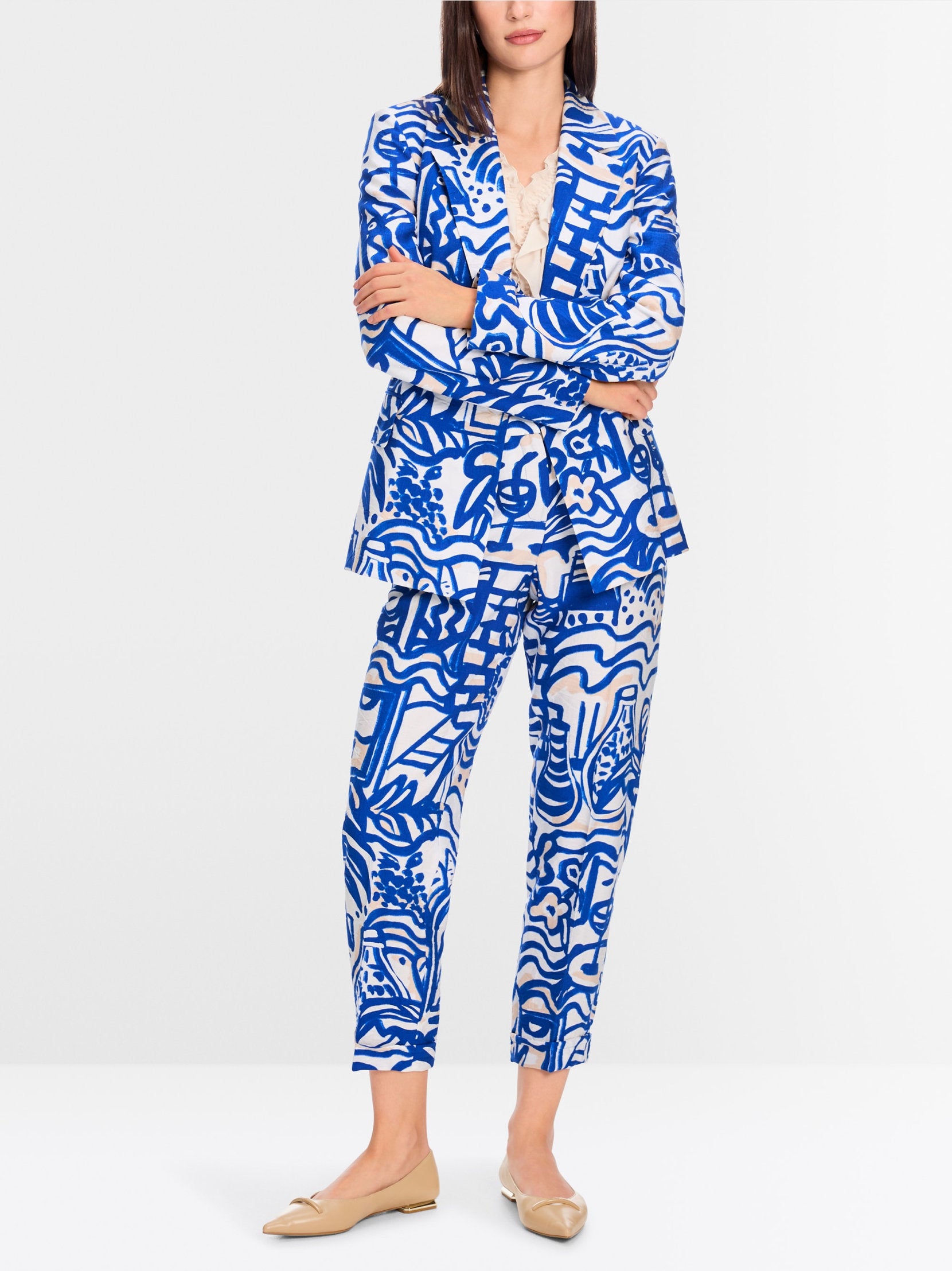 Marc Cain_Printed Blazer_YC 34.37 W79_366_07