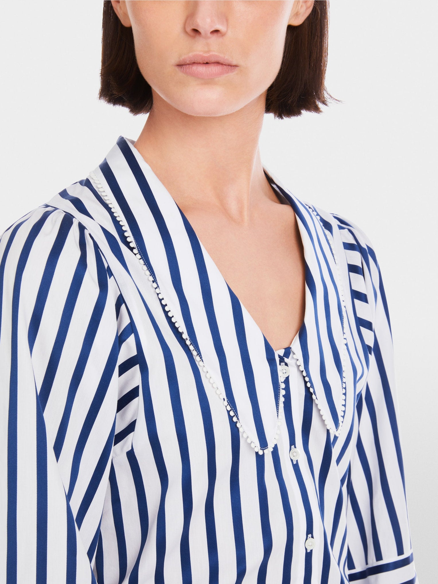 Marc Cain_Blouse with Tasselled Trim_YC 51.44 W96_366_04