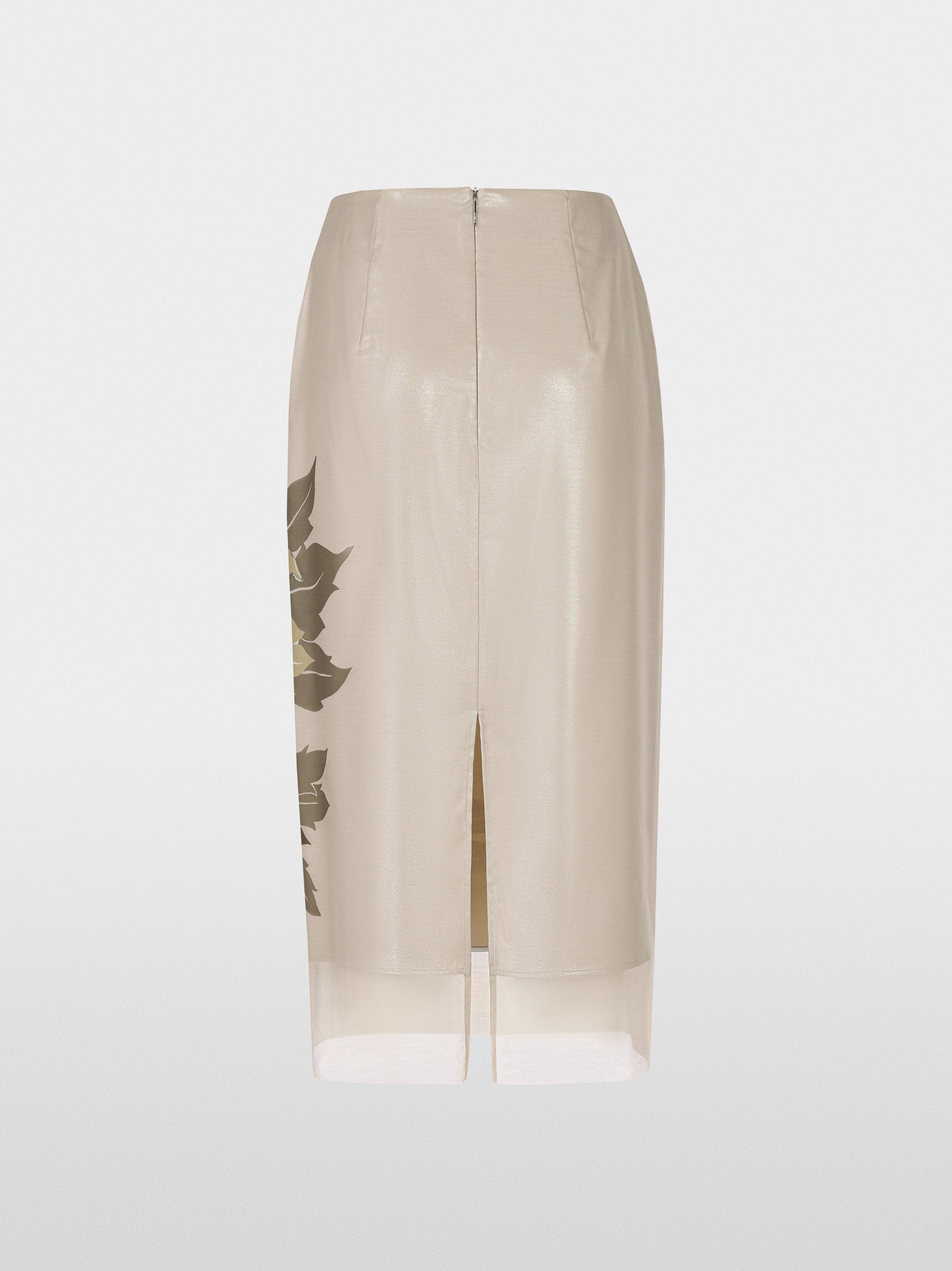 Pencil Skirt With Floral Pattern_YC 71.10 W18_127_08