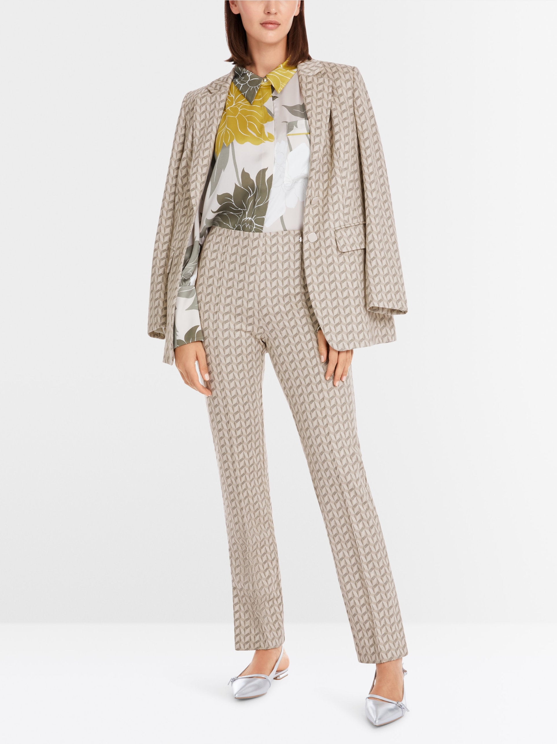 FATSA Jersey Jacquard Trousers_YC 81.50 J19_129_01