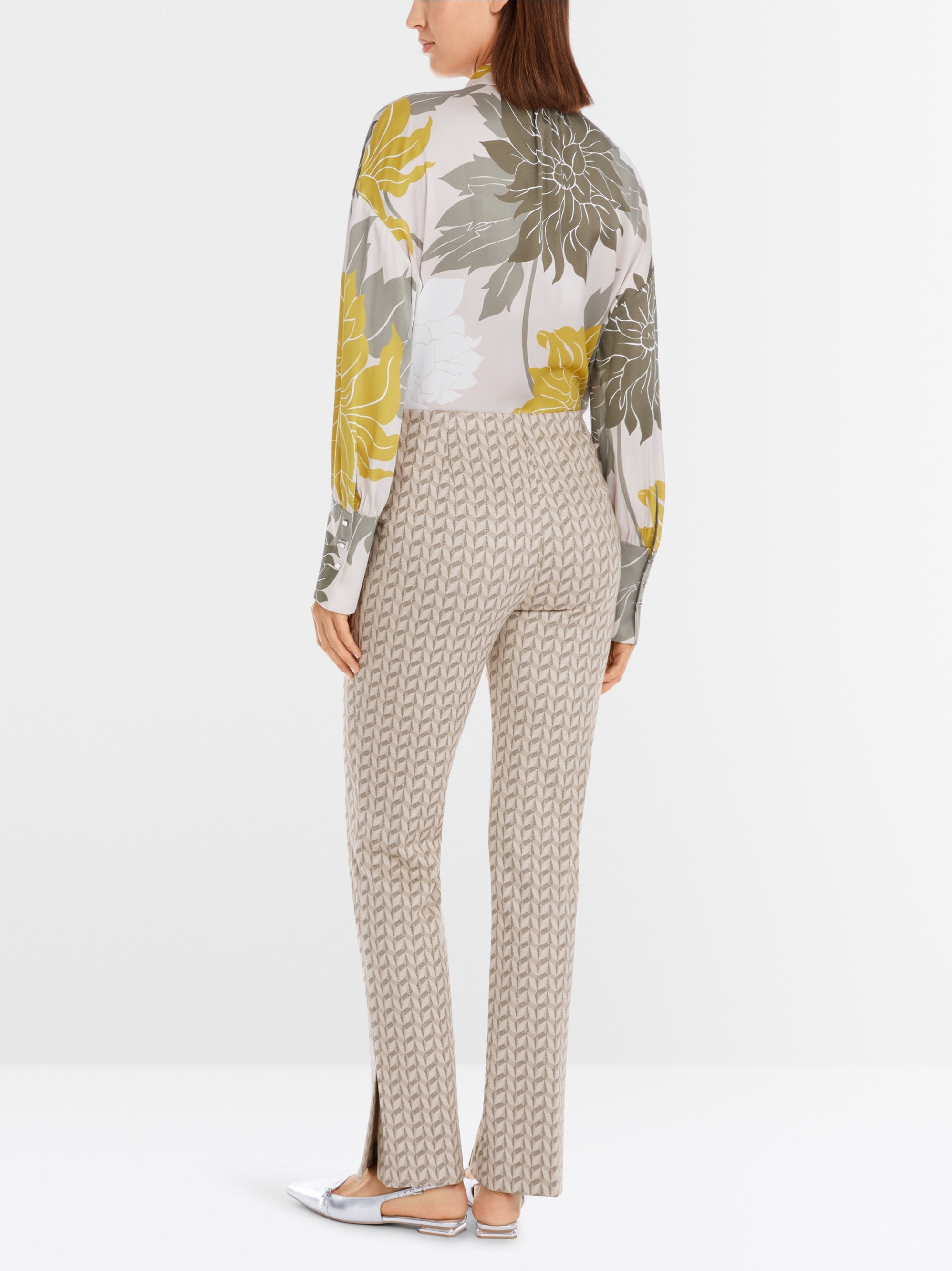 FATSA Jersey Jacquard Trousers_YC 81.50 J19_129_02