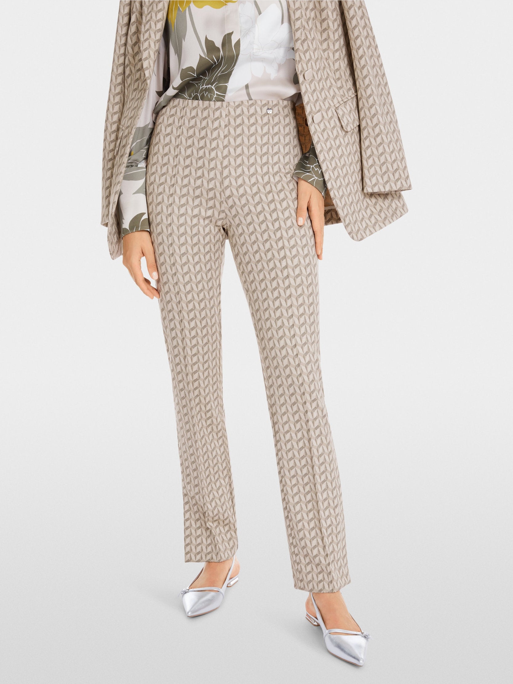 FATSA Jersey Jacquard Trousers_YC 81.50 J19_129_06
