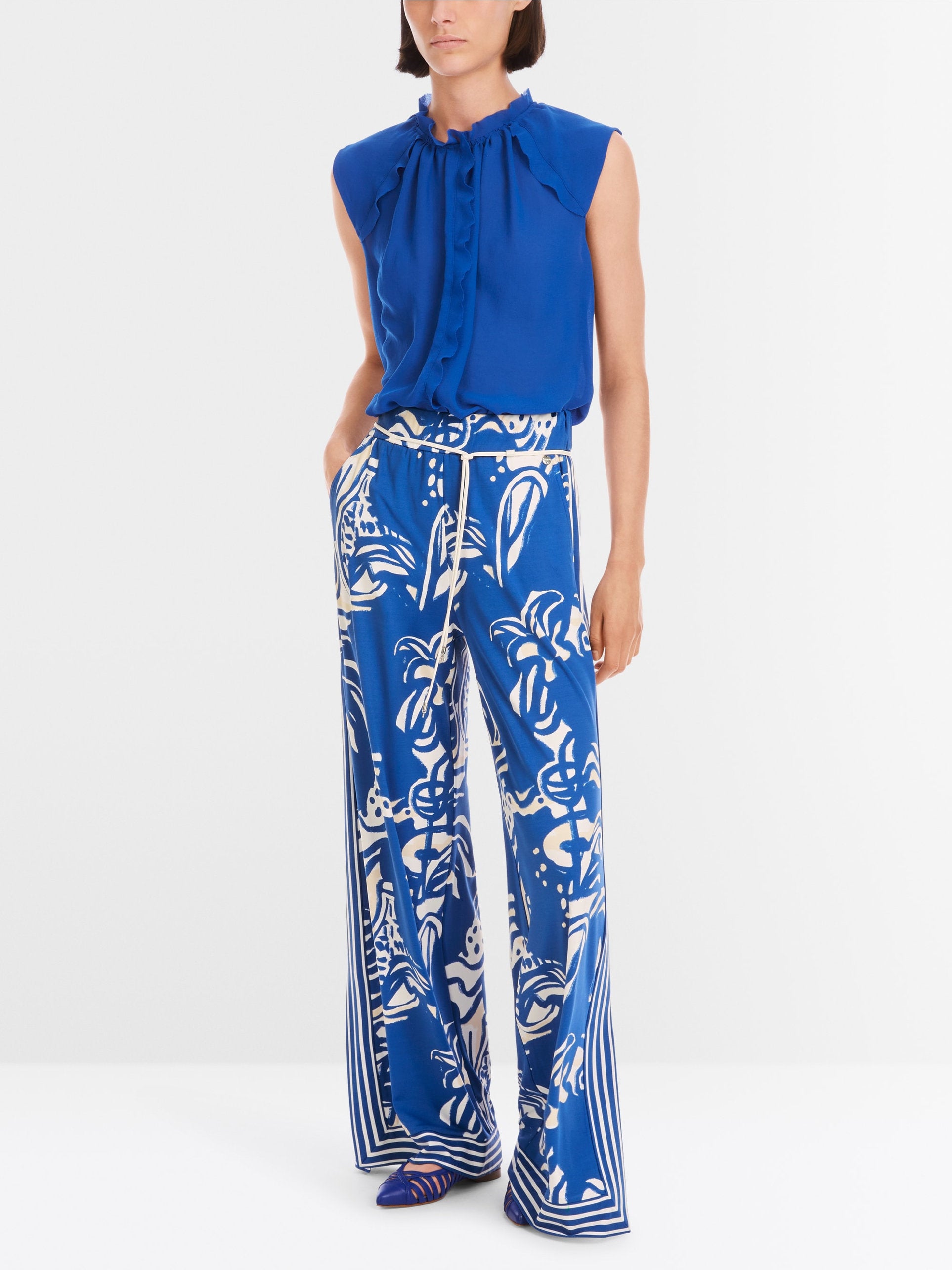 Marc Cain_Wedi Printed Trousers_YC 81.54 J32_366_01