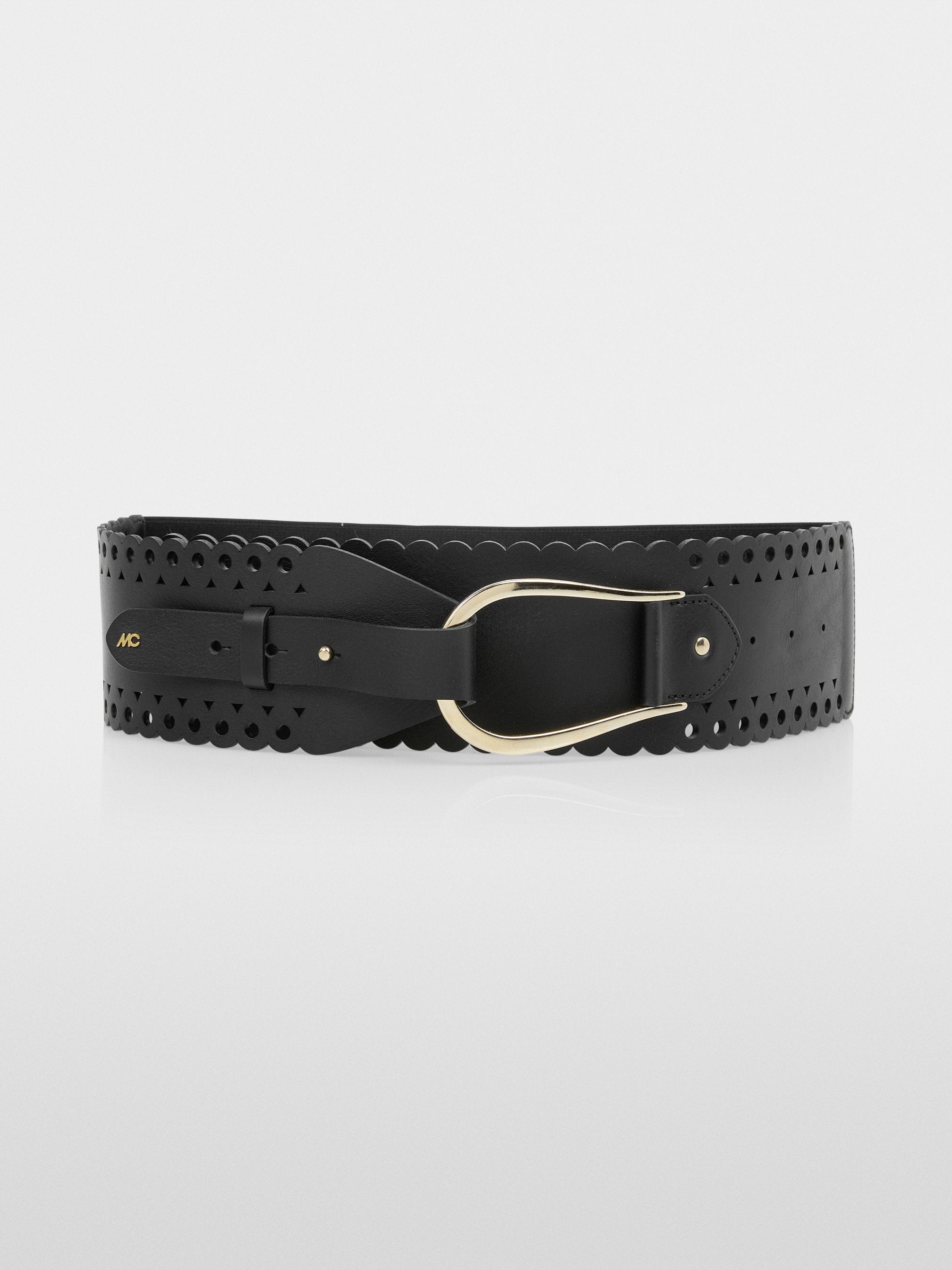 Marc Cain_Leather Belt with Perforated Pattern_YC G1.08 L43_900_01