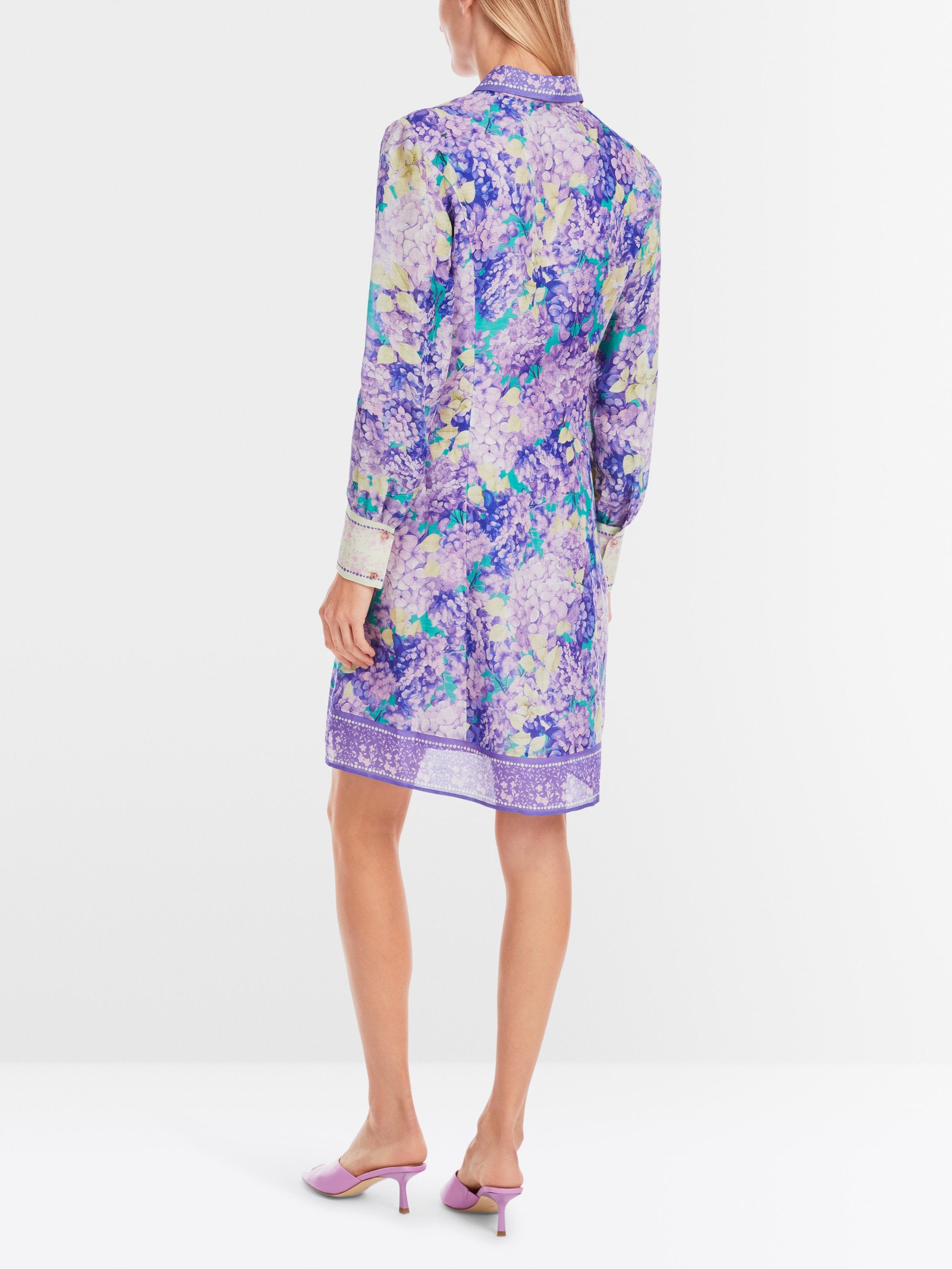 Marc Cain_Floral Print Short Shirt Dress_YG 21.16 W13_764_02