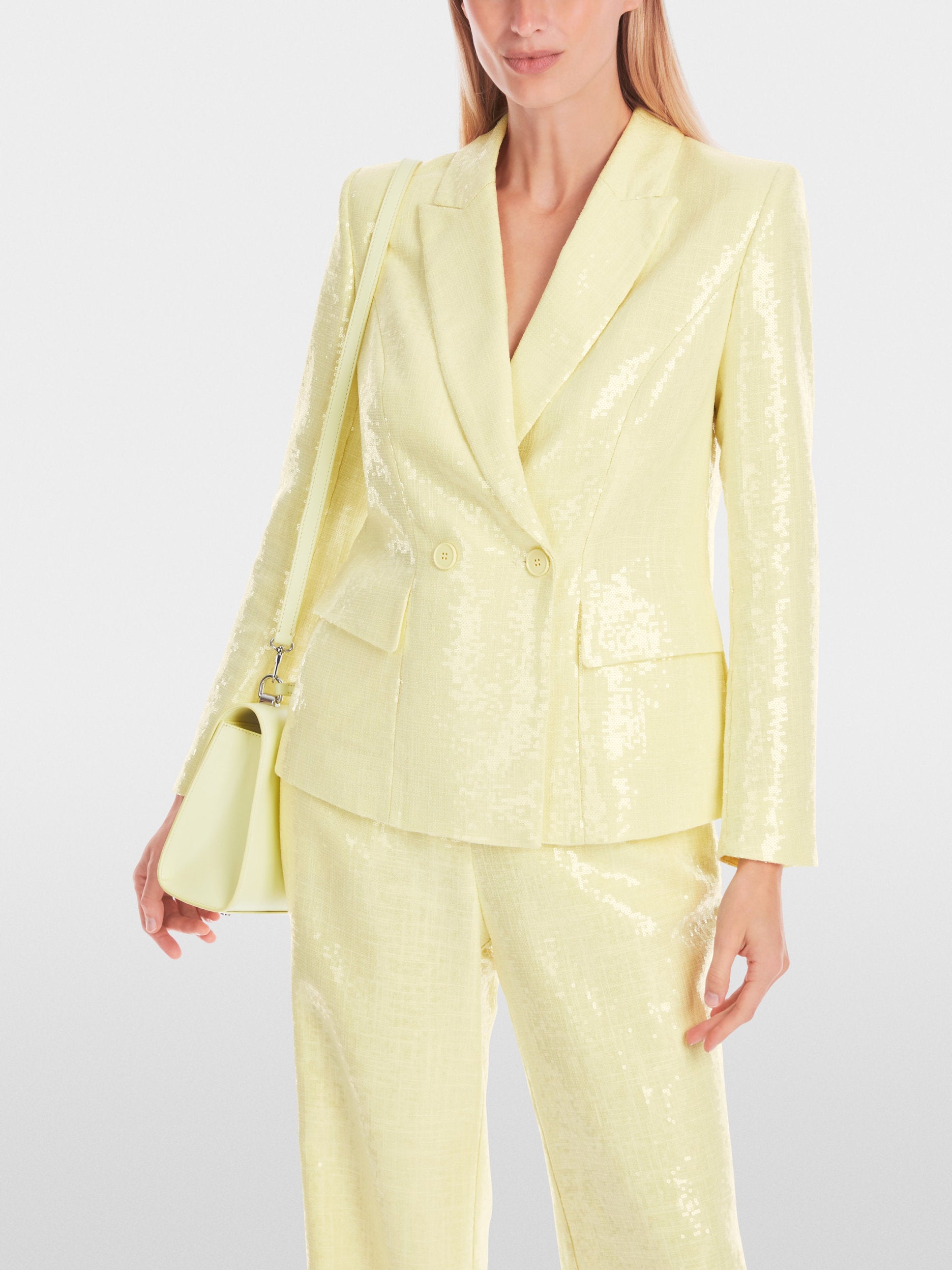 Marc Cain_Blazer with Allover Sequins_YG 34.05 W85_405_01