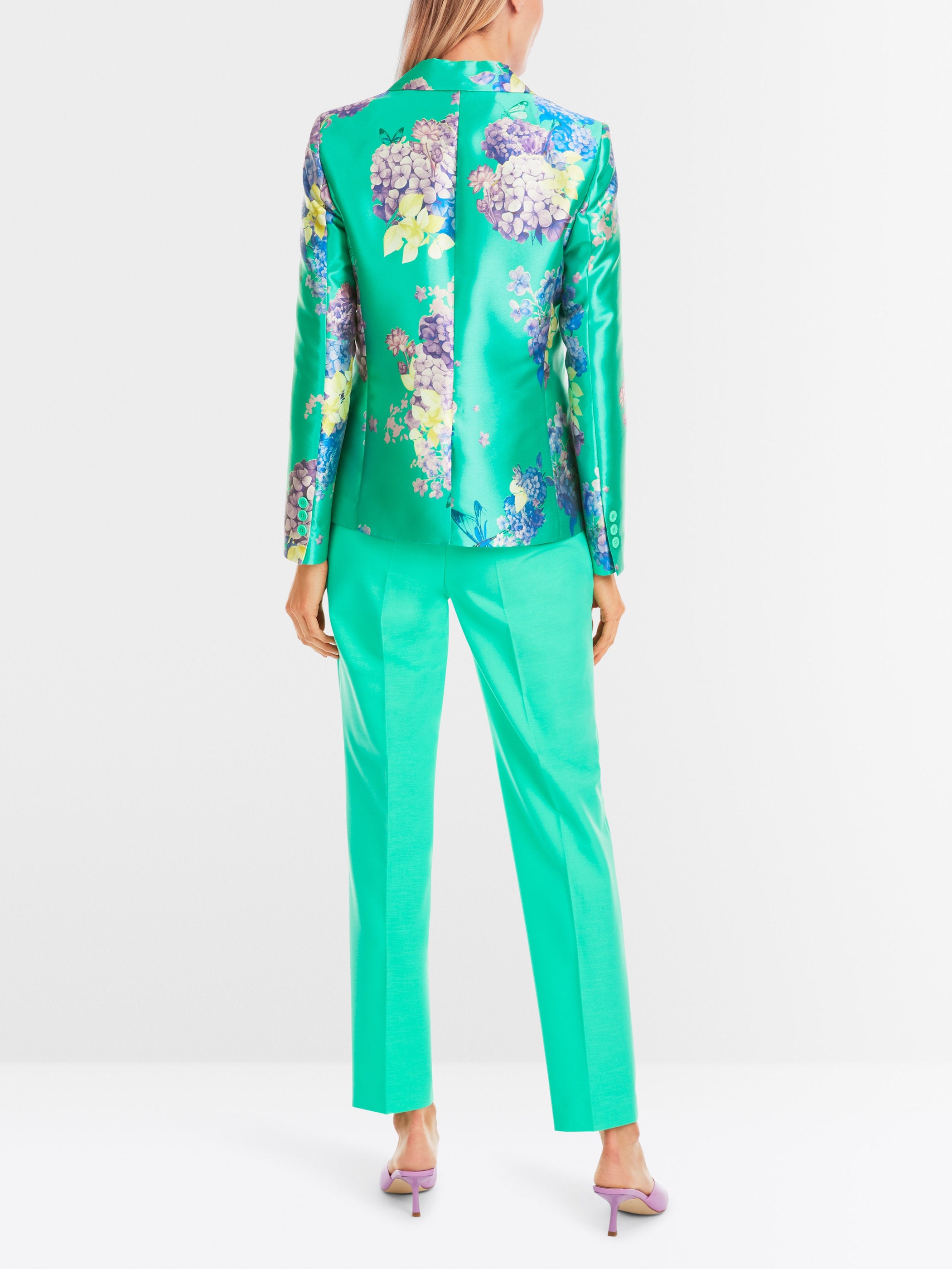 Marc Cain_Fitted Satin Blazer with Print_YG 34.07 W23_565_03
