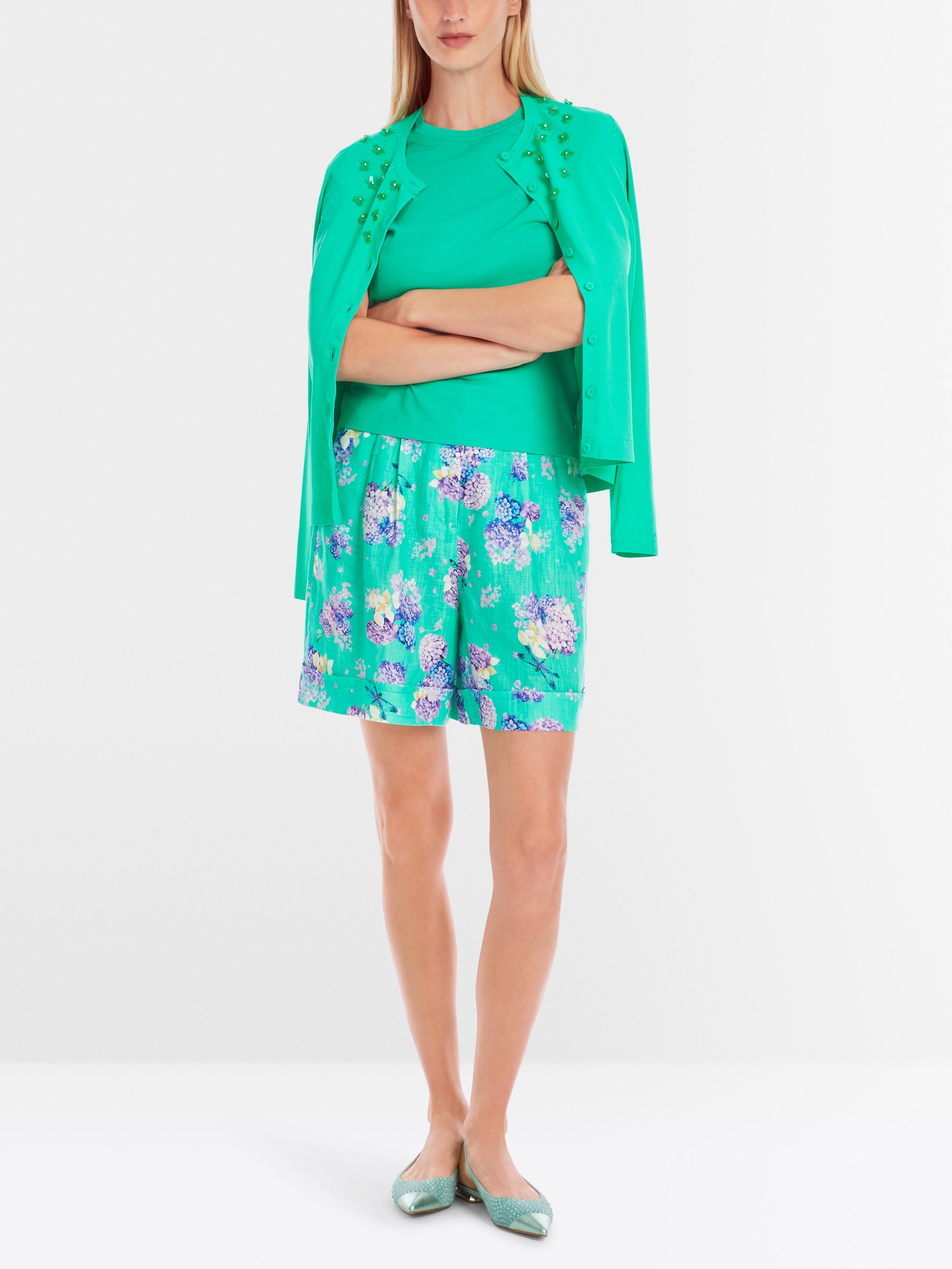 Marc Cain_Plain Fine Knit Sweater_YG 41.05 M60_565_02