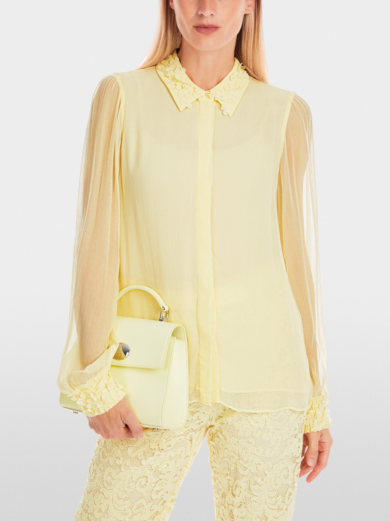 Marc Cain_Delicate Viscose Crepe Shirt Blouse_YG 51.07 W14_405_01