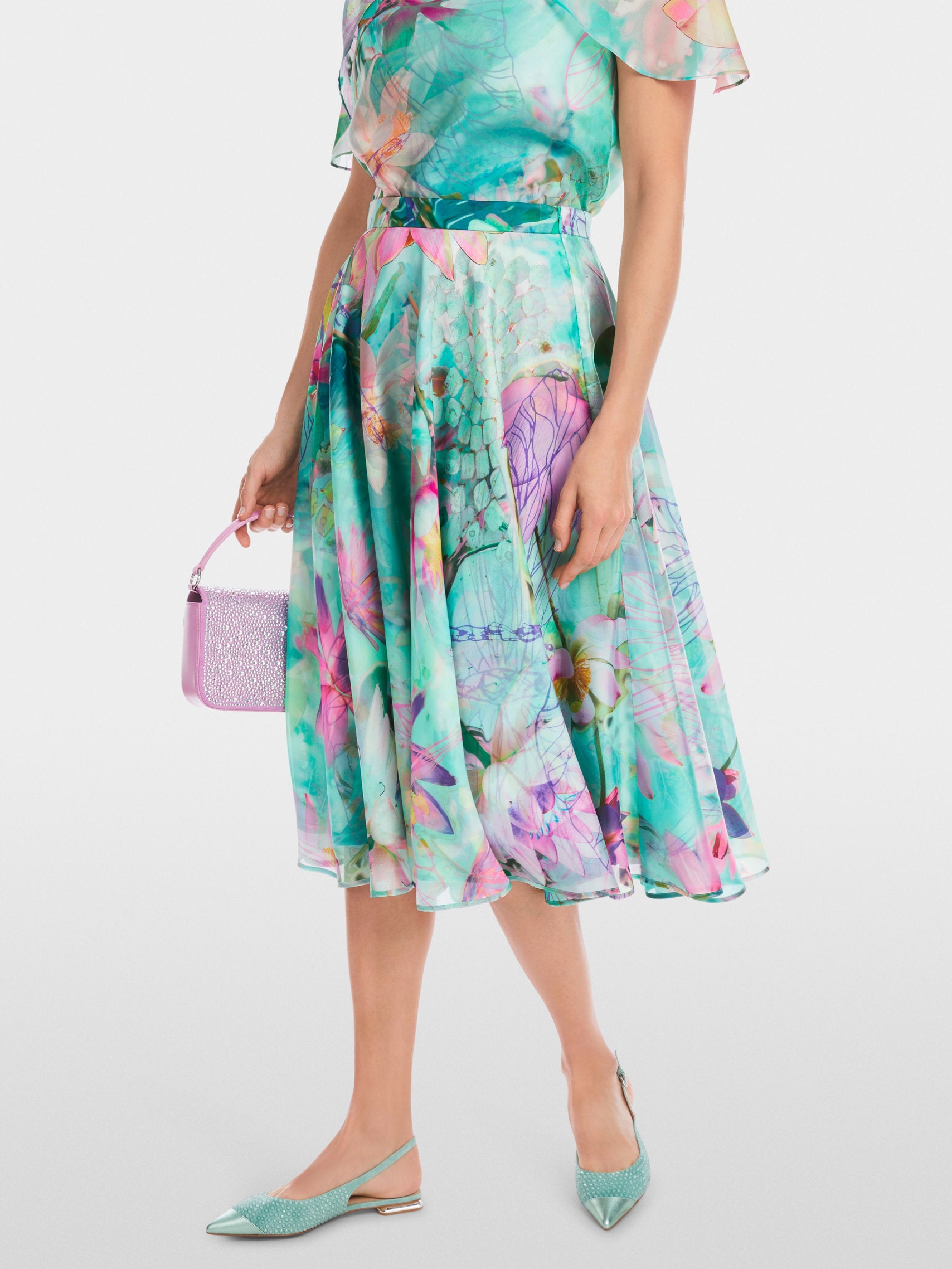 Marc Cain_Double-Layered Midi Circle Skirt_YG 71.07 W17_565_06