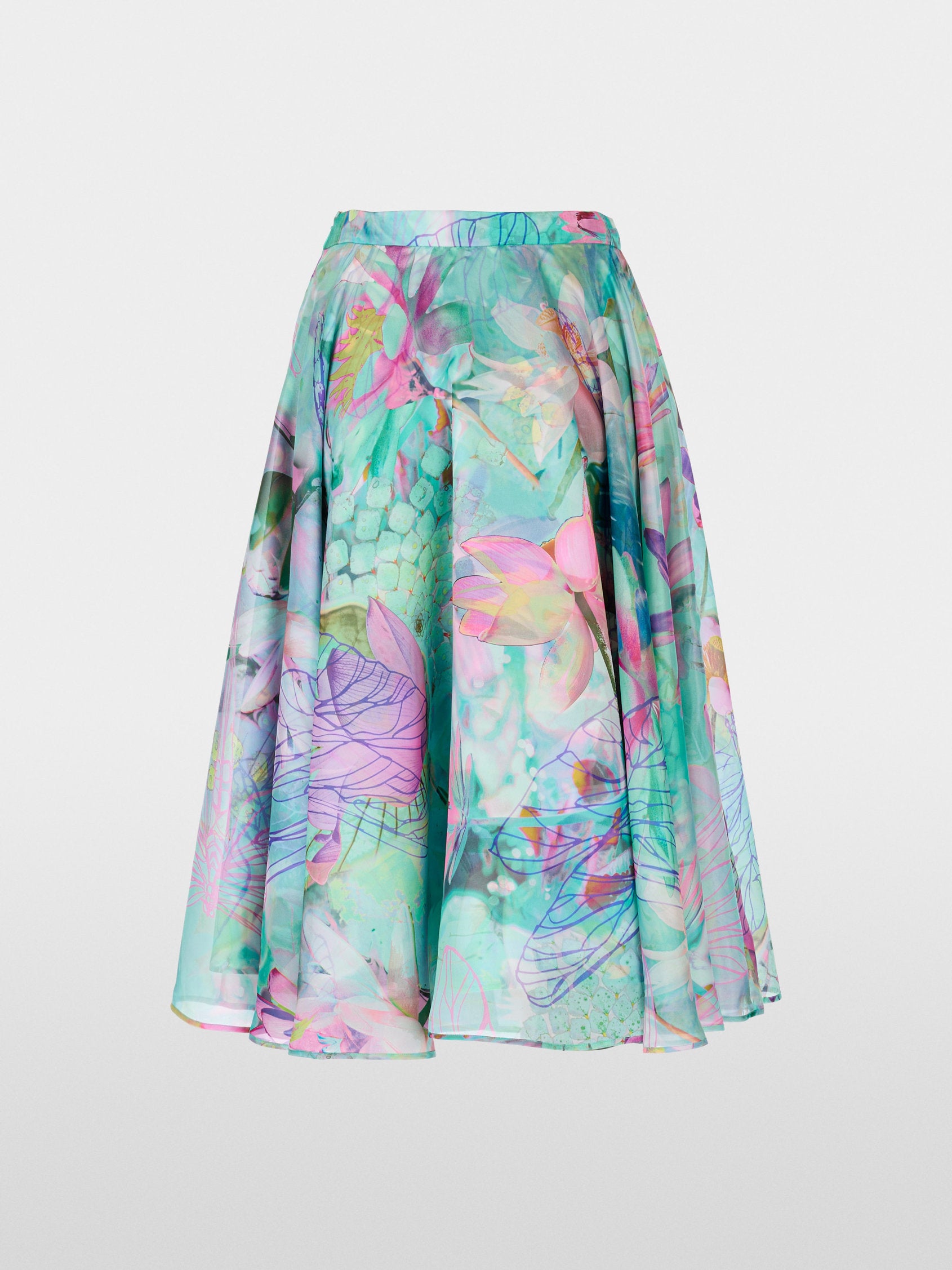 Marc Cain_Double-Layered Midi Circle Skirt_YG 71.07 W17_565_08