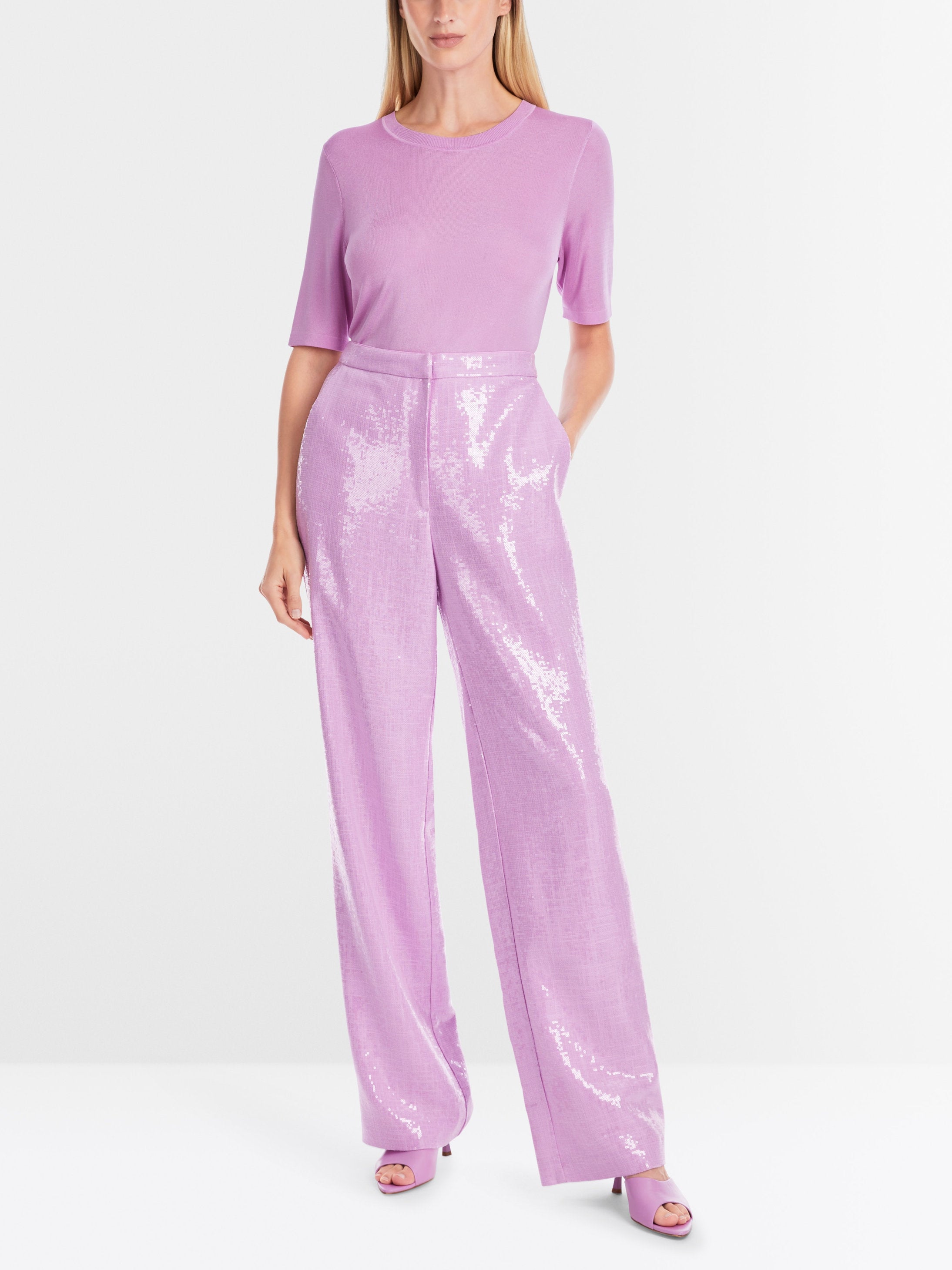 Marc Cain_Wukari Sequin Fabric Trousers_YG 81.17 W85_707_04
