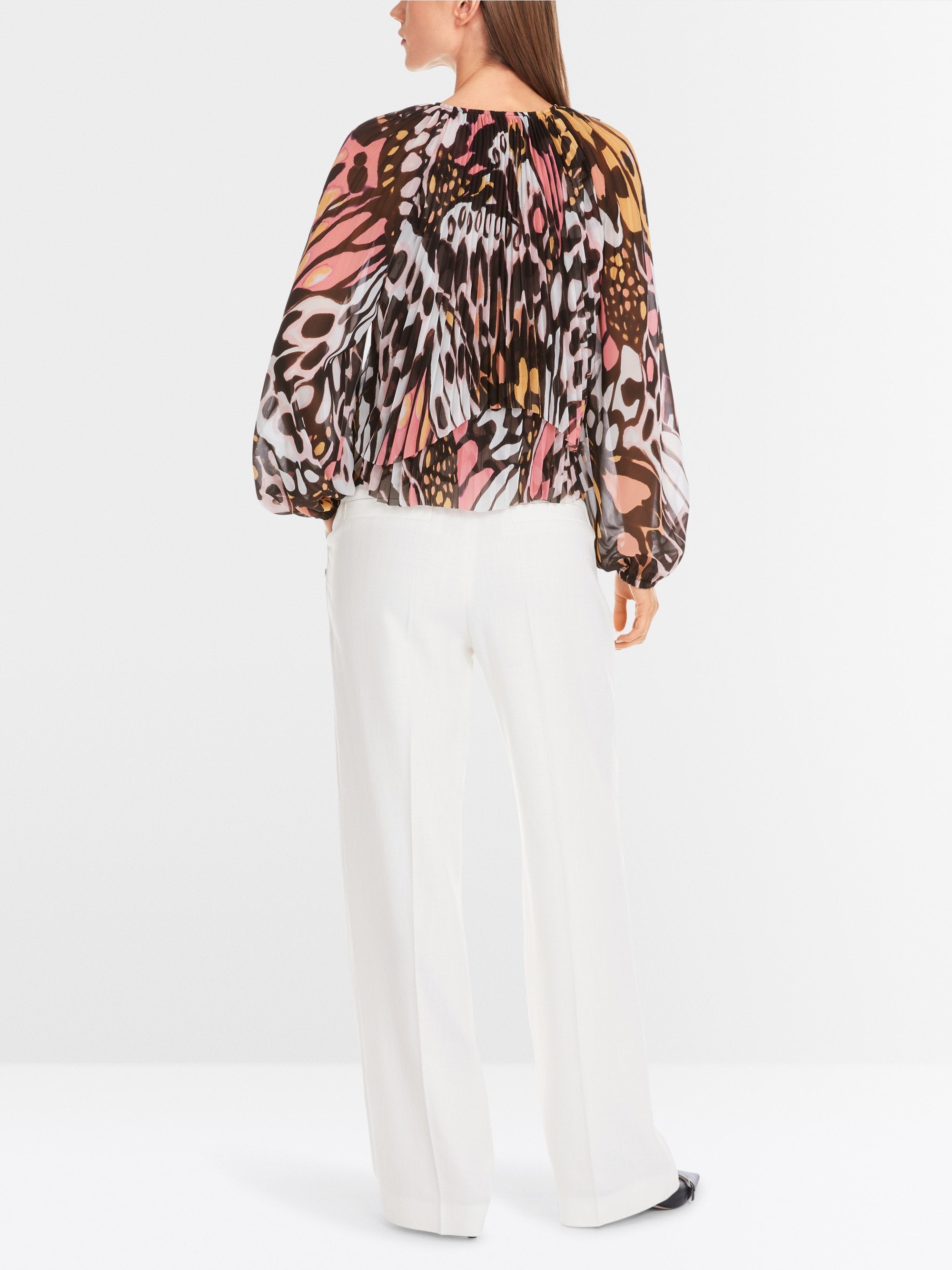 Marc Cain_Stylized Butterfly Print Blouse_YR 51.25 W23_236_02