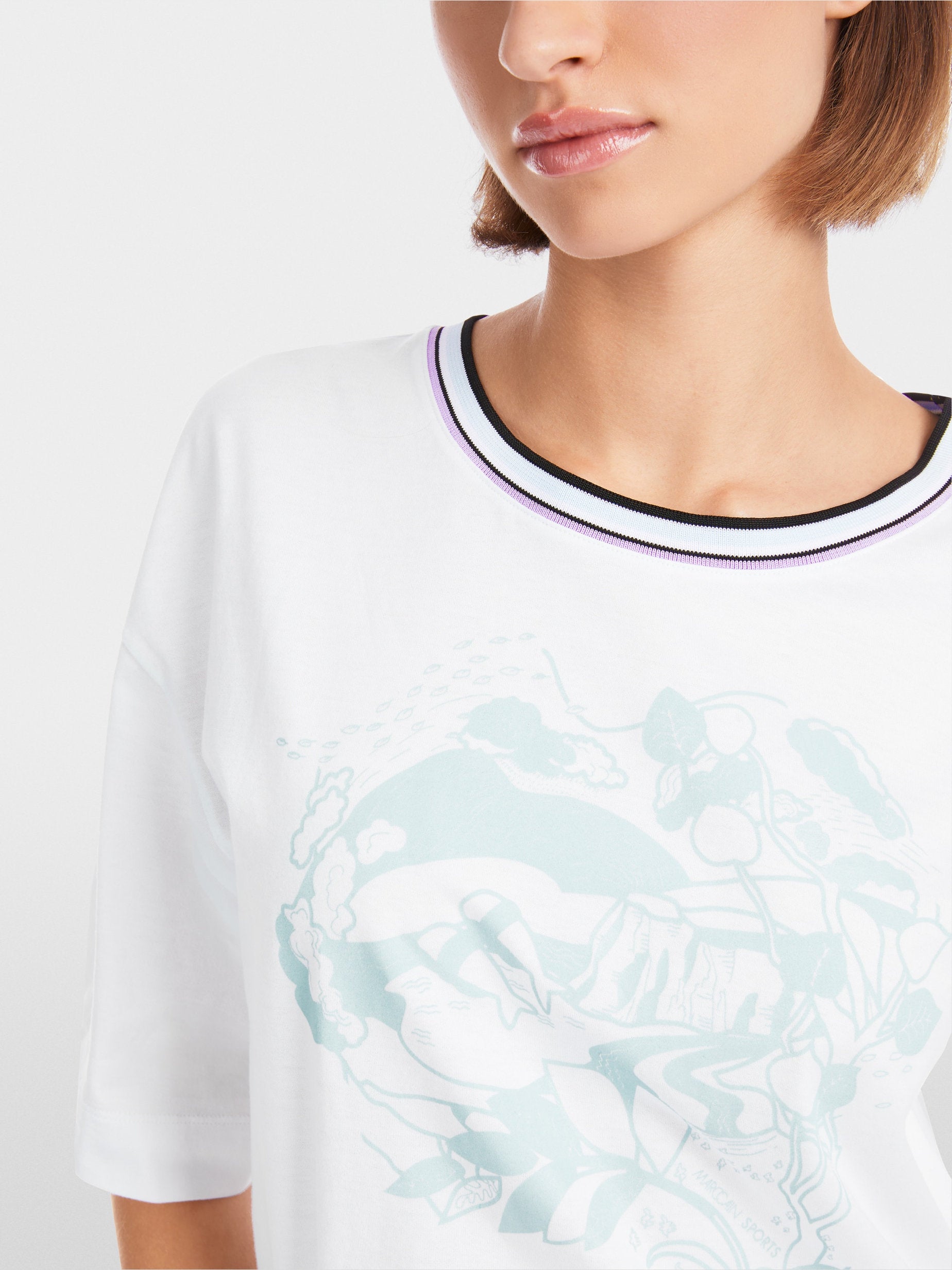 Marc Cain_Rethink Together T-Shirt with Print_YS 48.01 J81_100_04