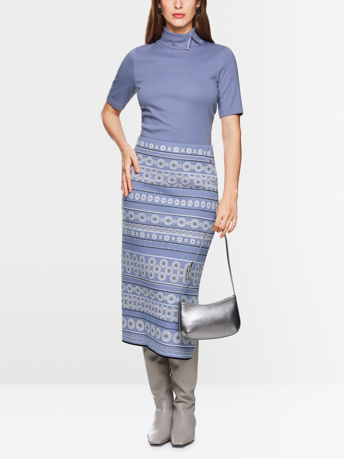 Marc Cain_Bluish Violet_Turtleneck T-Shirt_ZC 48.06 J15_774_02